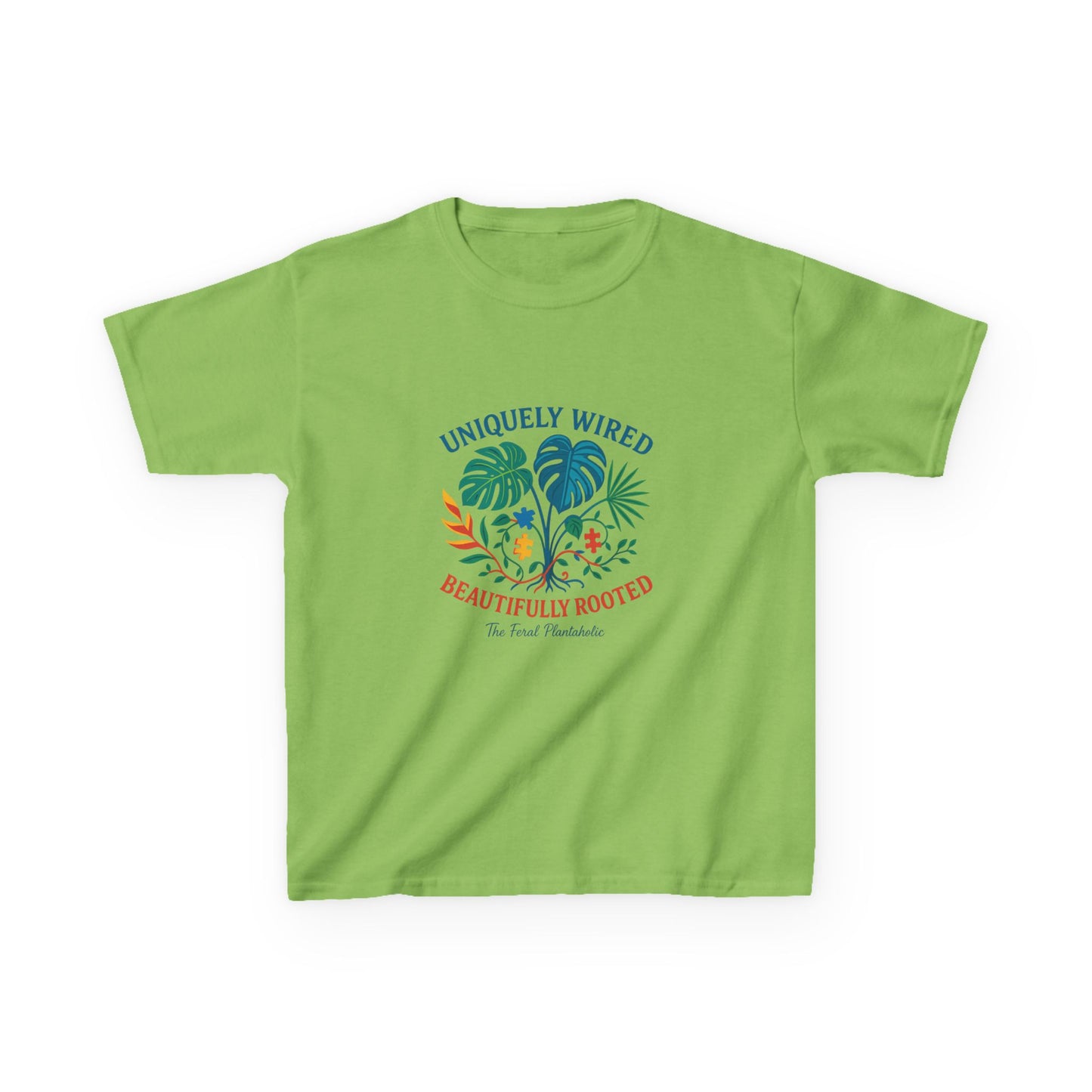 Kids Botanical Nature Tee - Uniquely Wired, Beautifully Rooted