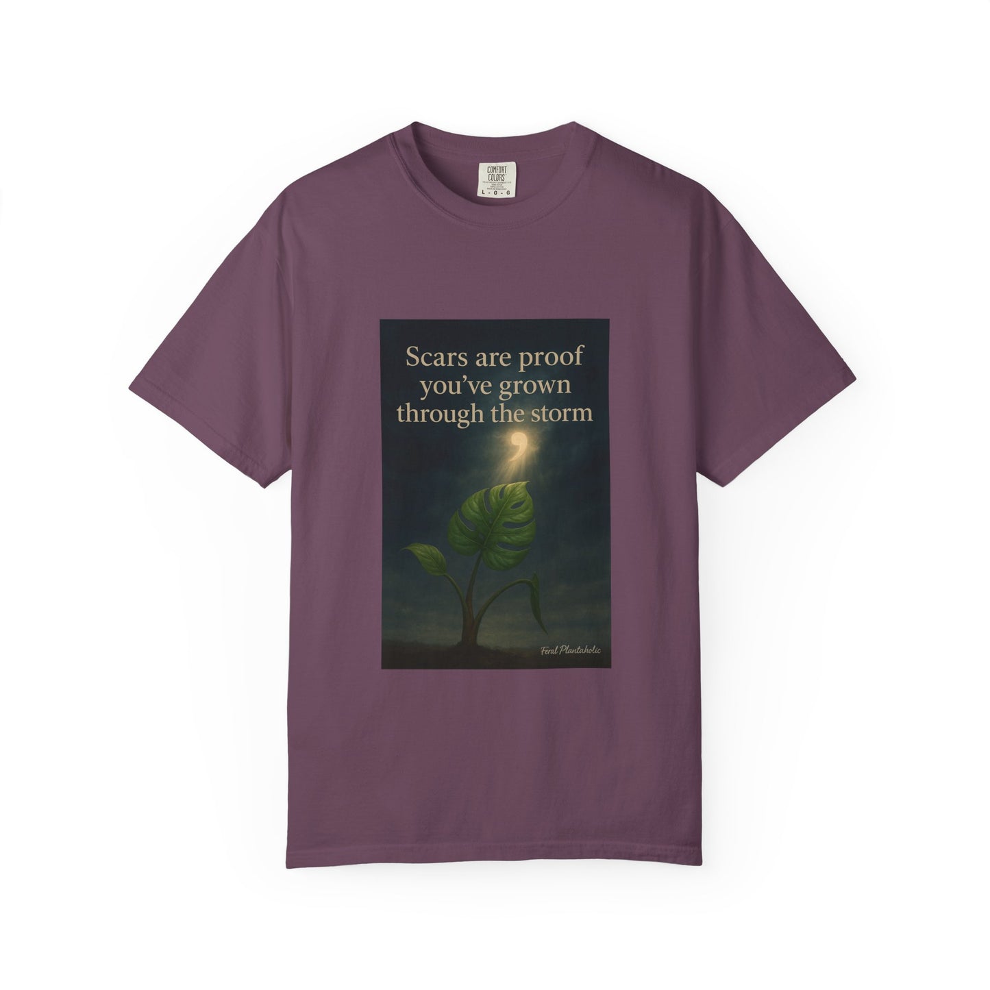 Inspiring Growth T-Shirt - Scars are Proof, Perfect for Motivational Gifts, Self-Care, Encouragement, Unisex Apparel
