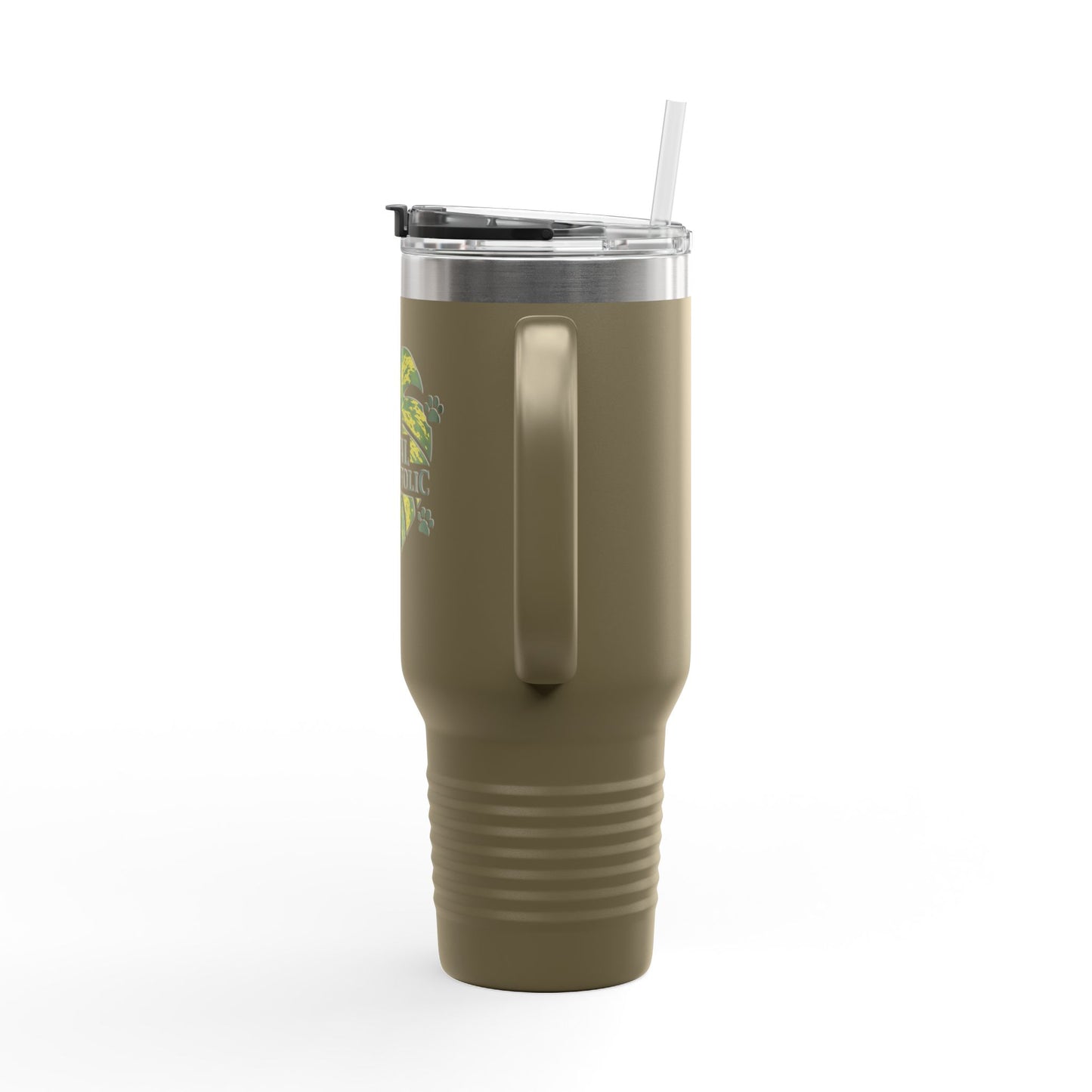 Feral Plantaholic Insulated Travel Mug, 40oz | Perfect for Plant Lovers, Eco-Friendly Drinkware, Gift for Gardeners, Nature [...]