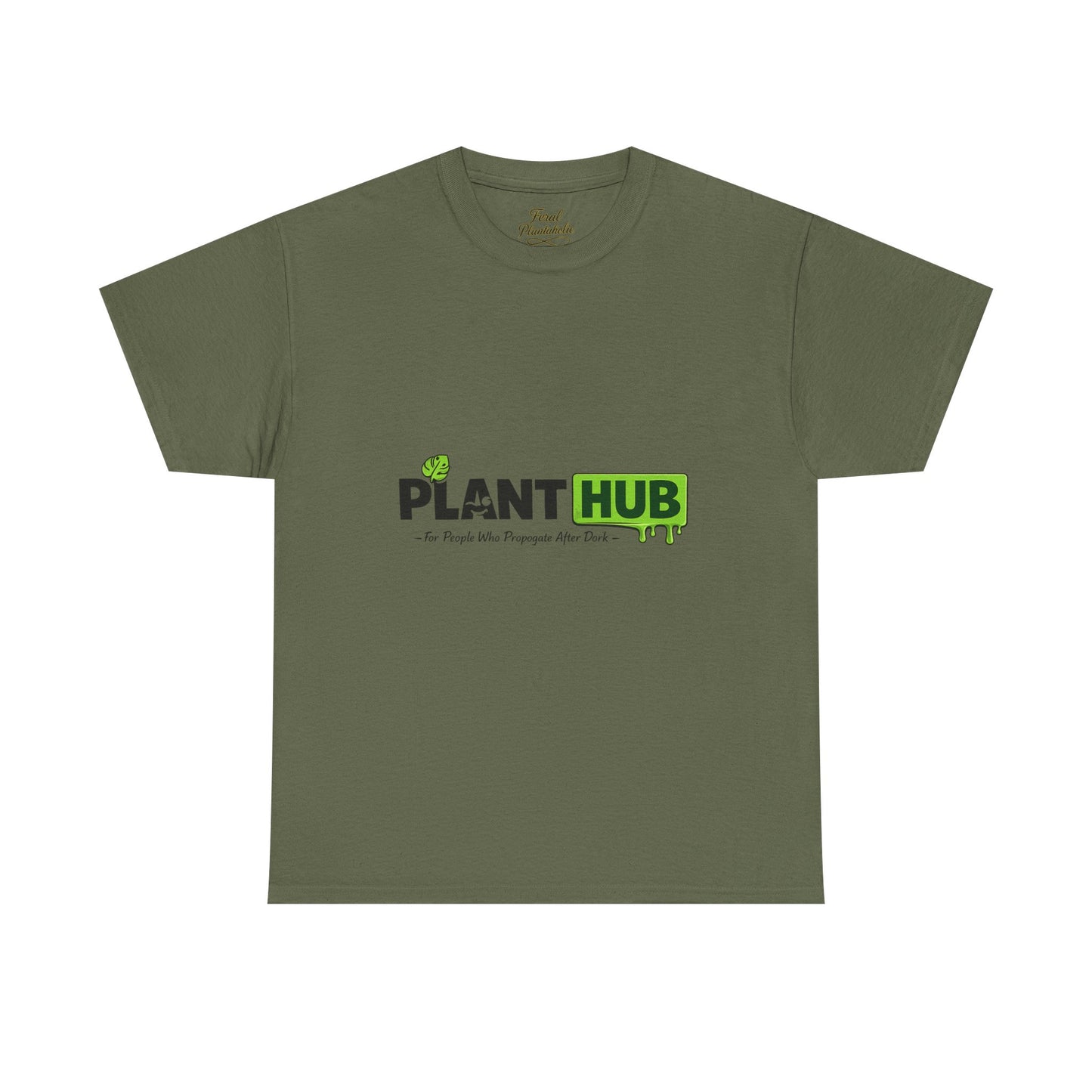 Plant Hub Logo T‑Shirt — Plant Lover Garden Tee
