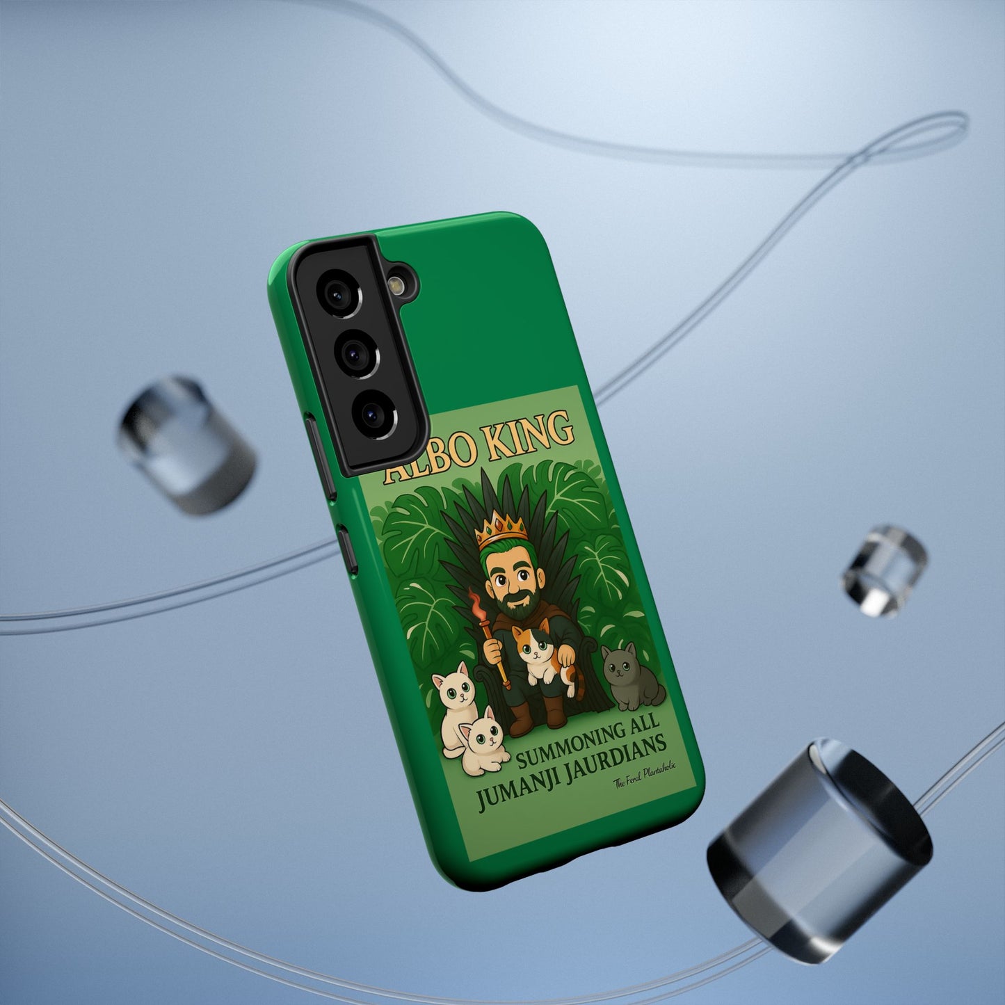 Impact-Resistant Phone Case — "Albo King" Jumanji Guardian Design