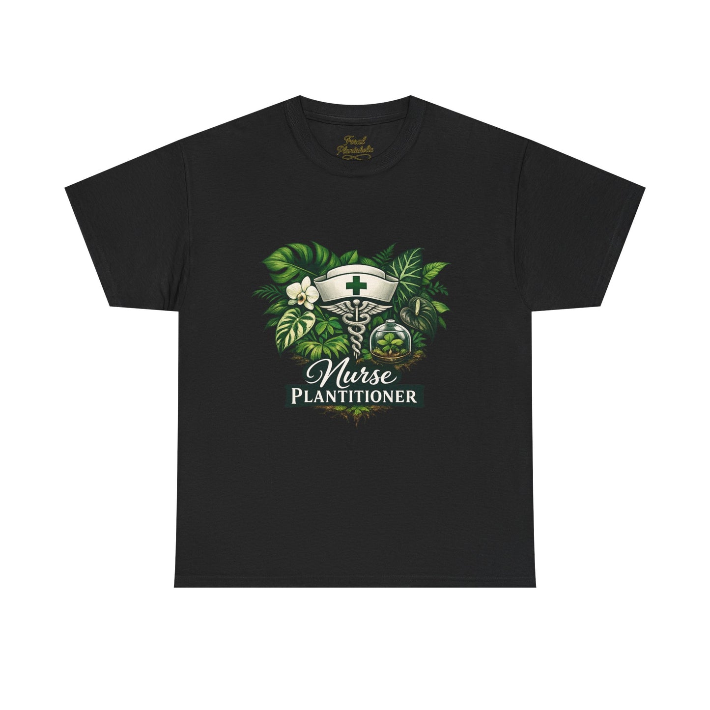 Nurse Plantitioner T‑Shirt — Botanical Nurse Graphic Tee