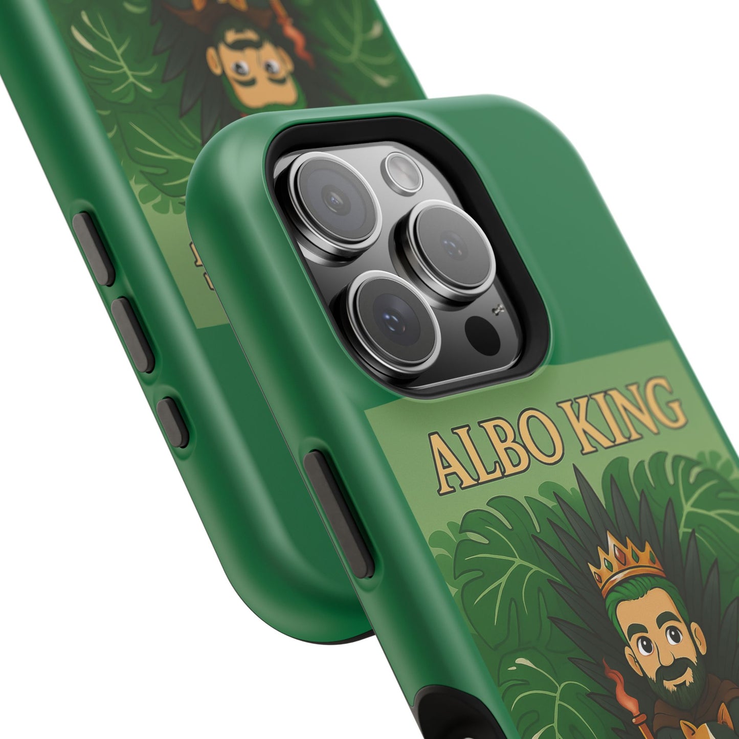 Impact-Resistant Phone Case — "Albo King" Jumanji Guardian Design