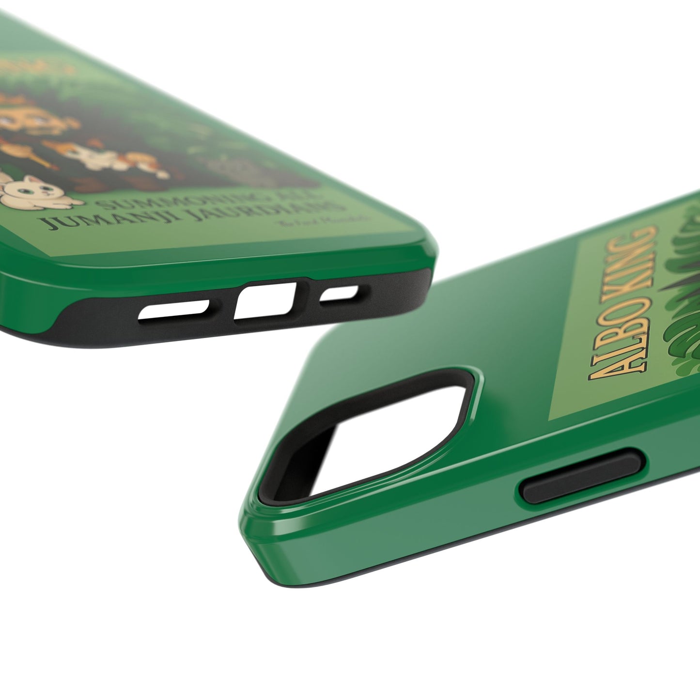 Impact-Resistant Phone Case — "Albo King" Jumanji Guardian Design