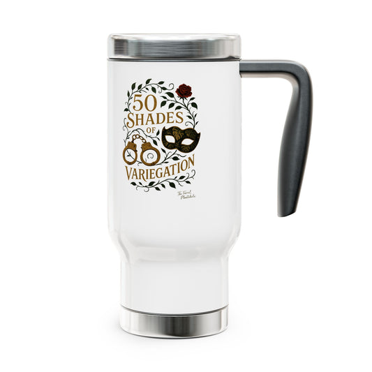 Stainless Steel Travel Mug with Handle, 14oz