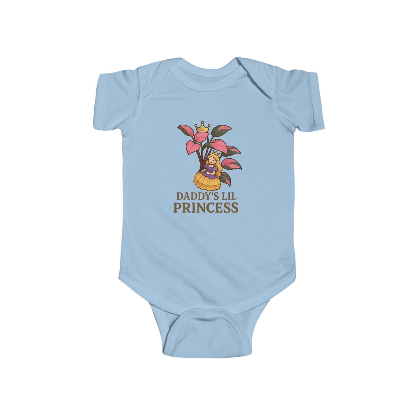 Daddy's Lil Princess Baby Bodysuit, Cute Infant Outfit, Baby Shower Gift, Newborn Outfit, Toddler Clothing, Adorable Baby Apparel