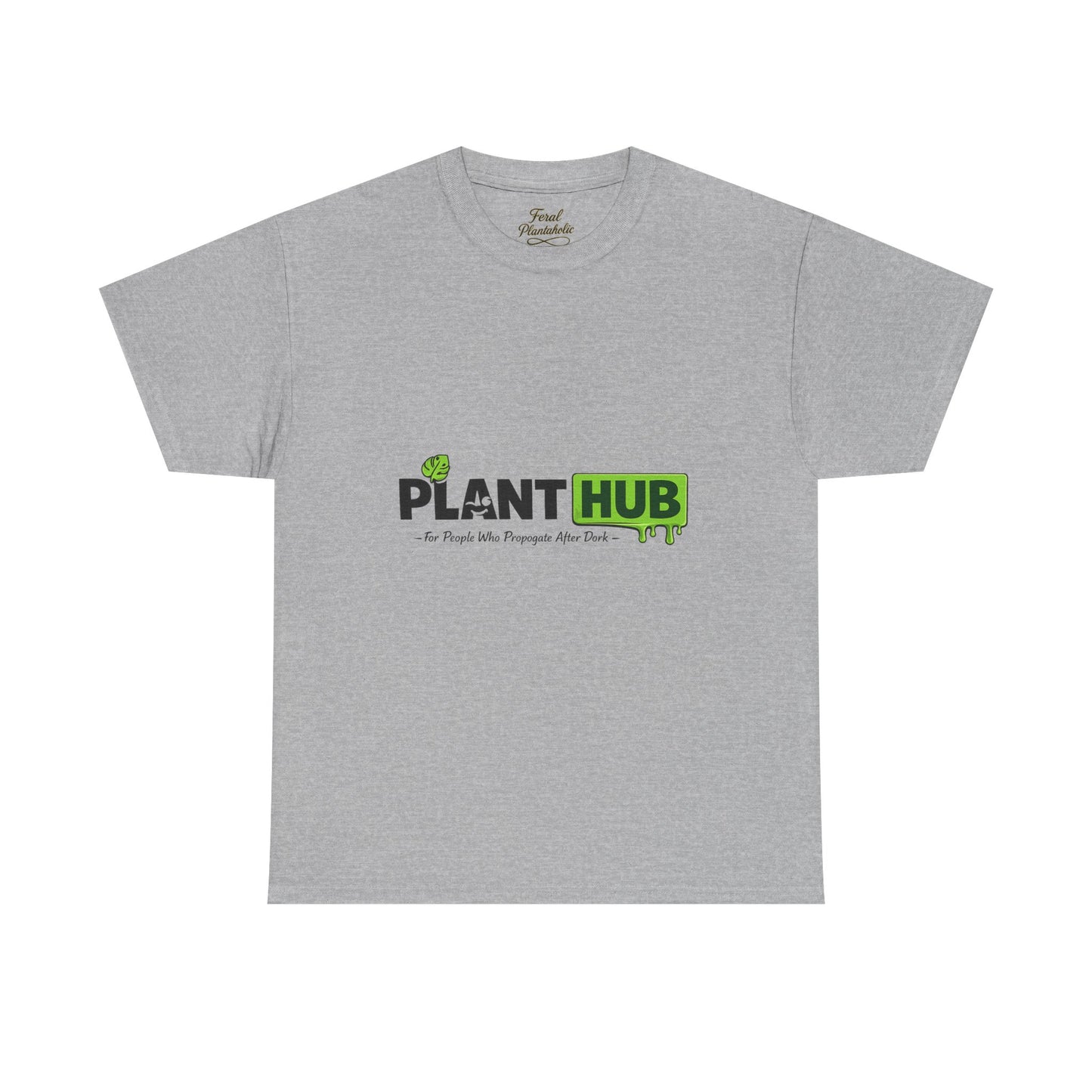 Plant Hub Logo T‑Shirt — Plant Lover Garden Tee