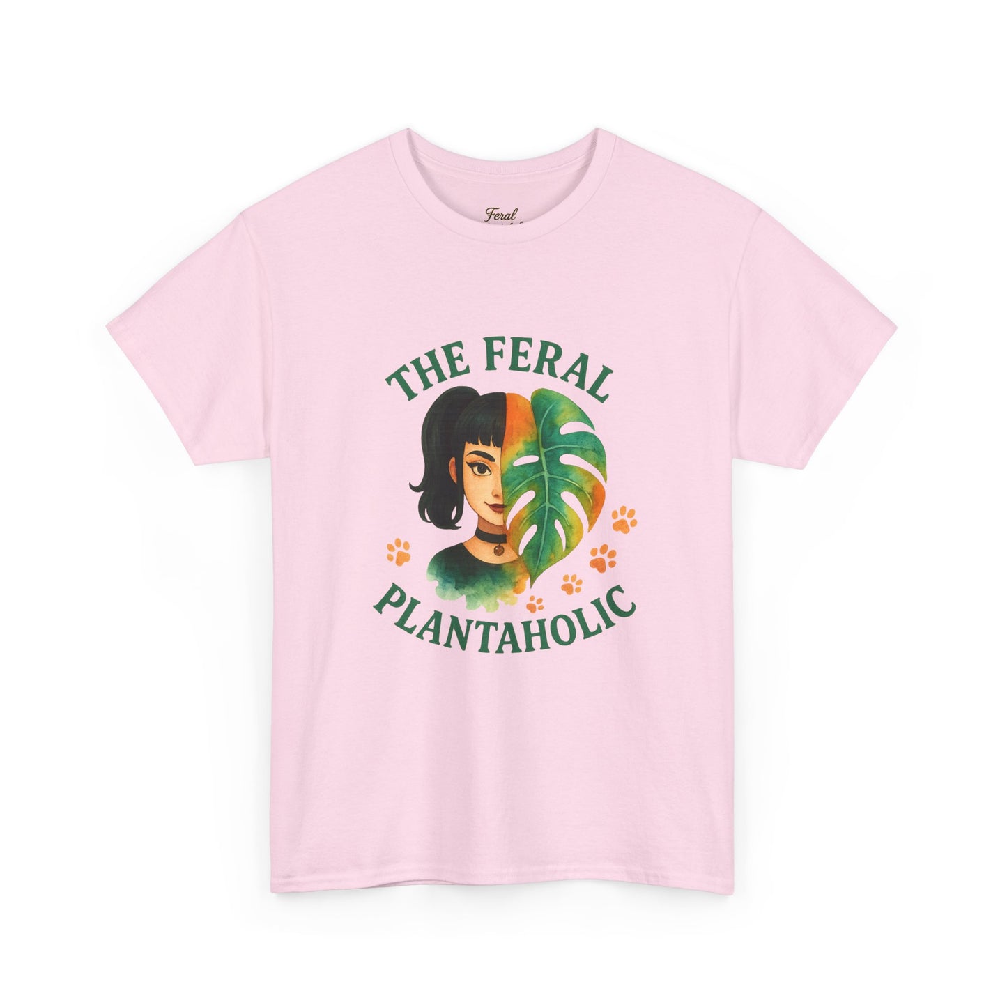Feral Plantaholic Tee - Unisex Graphic Tee, Nature Lover Gift, Plant Parent Shirt, Eco-Friendly Outfit, Fun Casual Wear