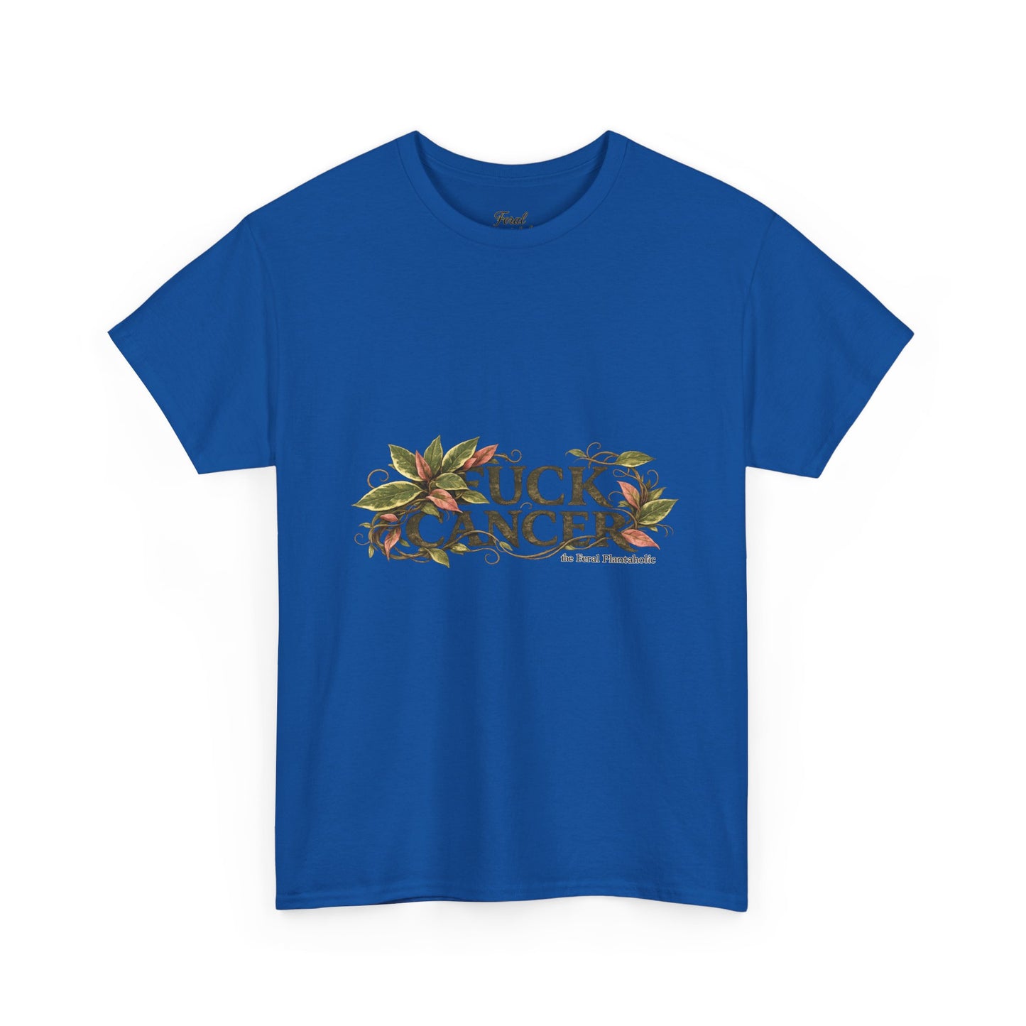 Cancer Survivor Floral Tee — "Fuck Cancer" Awareness T‑Shirt
