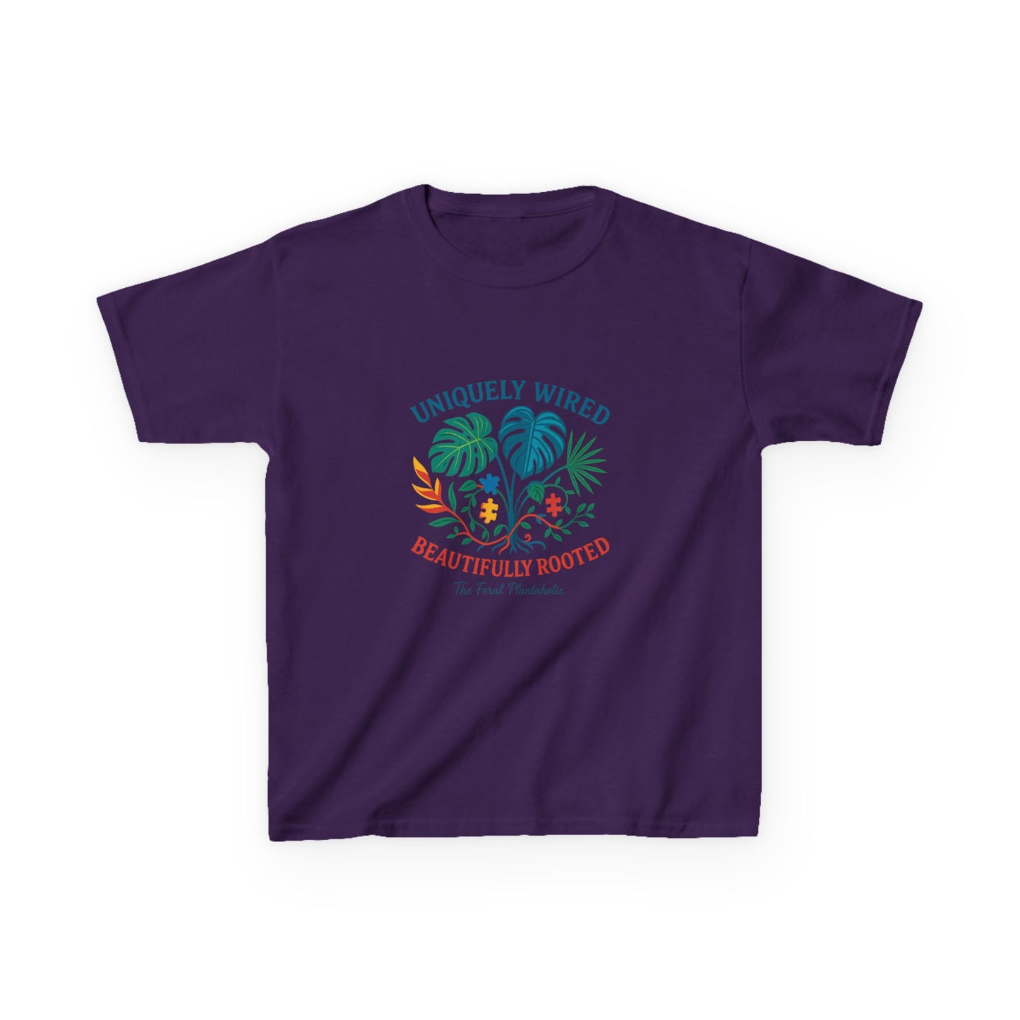 Kids Botanical Nature Tee - Uniquely Wired, Beautifully Rooted