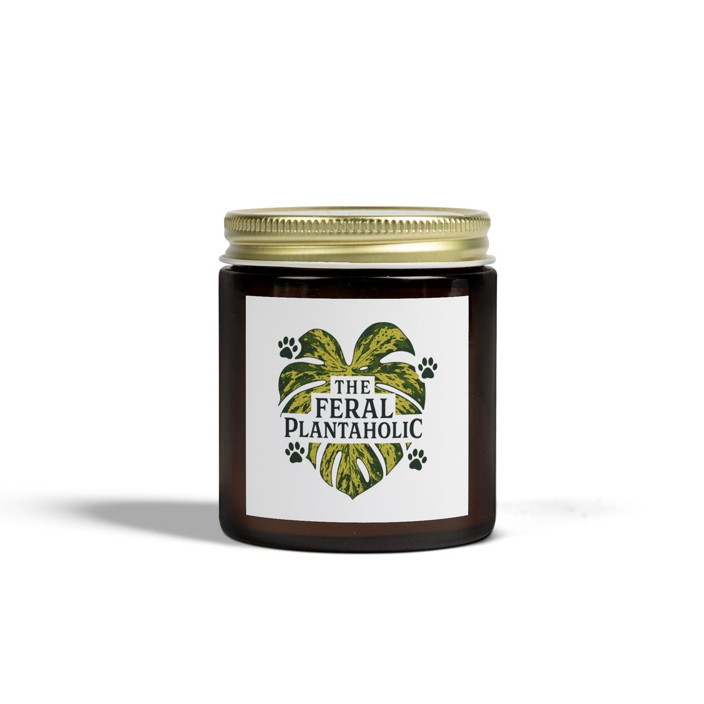Feral Plantaholic Scented Candles, Aromatherapy, Eco-Friendly, Home Decor, Gifts for Plant Lovers