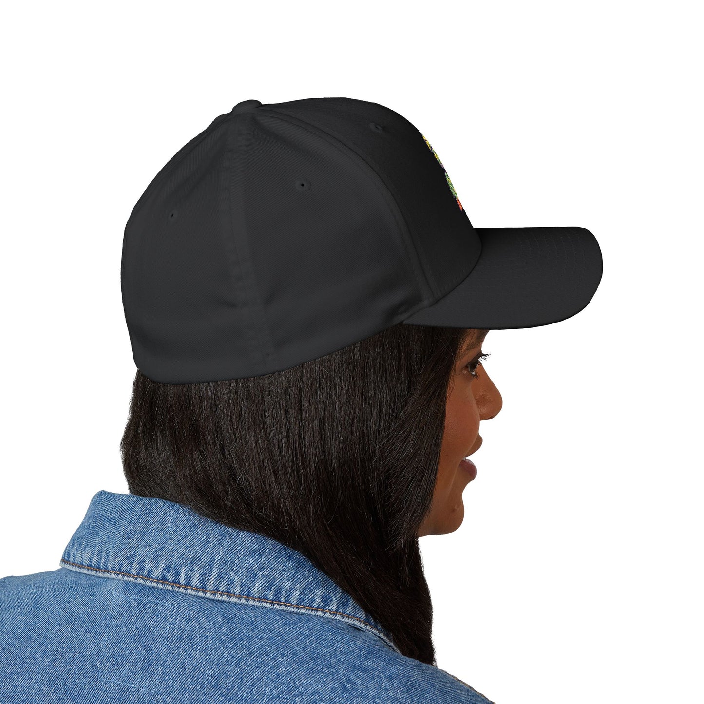 Embroidered Cap with Fun Design, Baseball Hat, G.O.A.T. Hat, Outdoor Gear, Gift for Sports Lovers, Adjustable Hat