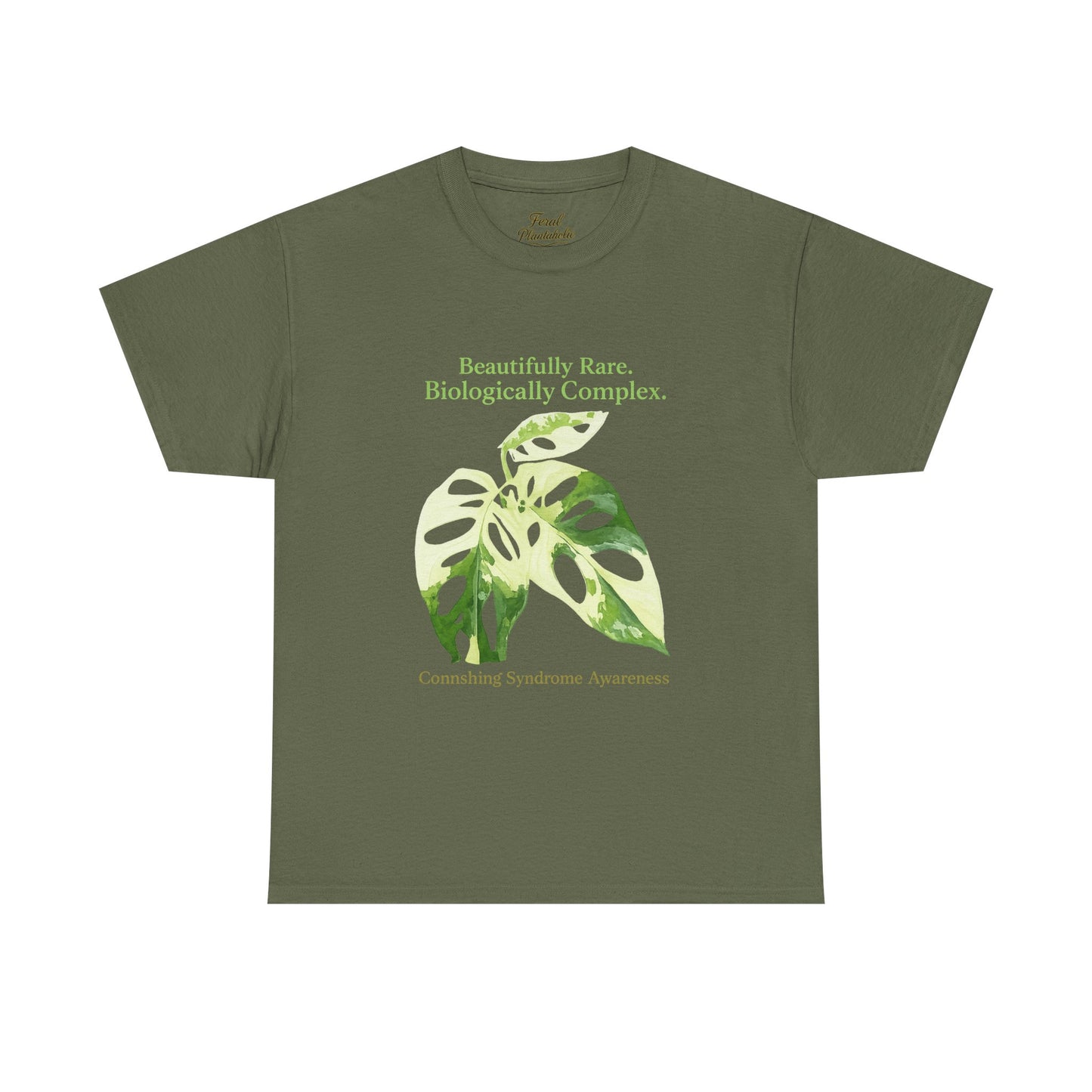 Monstera 'Beautifully Rare' Awareness Tee — Cornelia de Lange Syndrome