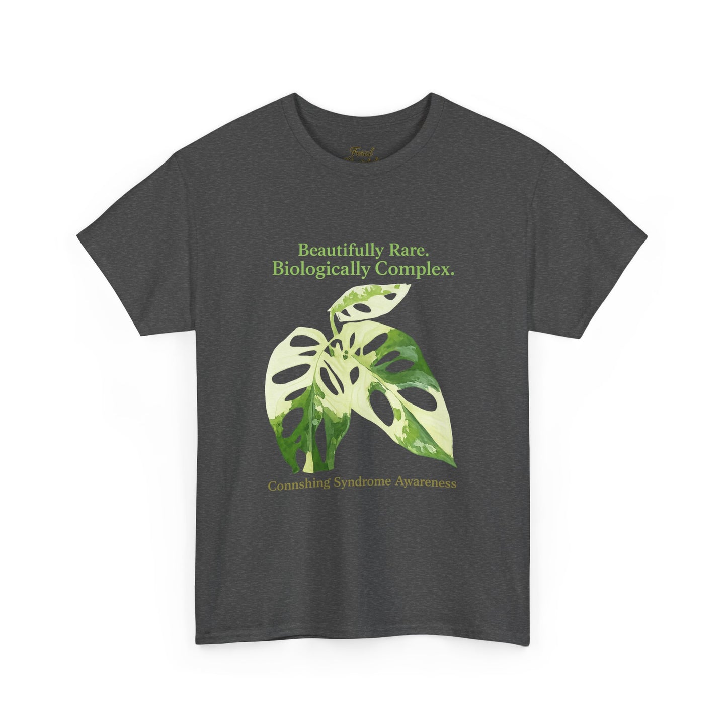 Monstera 'Beautifully Rare' Awareness Tee — Cornelia de Lange Syndrome