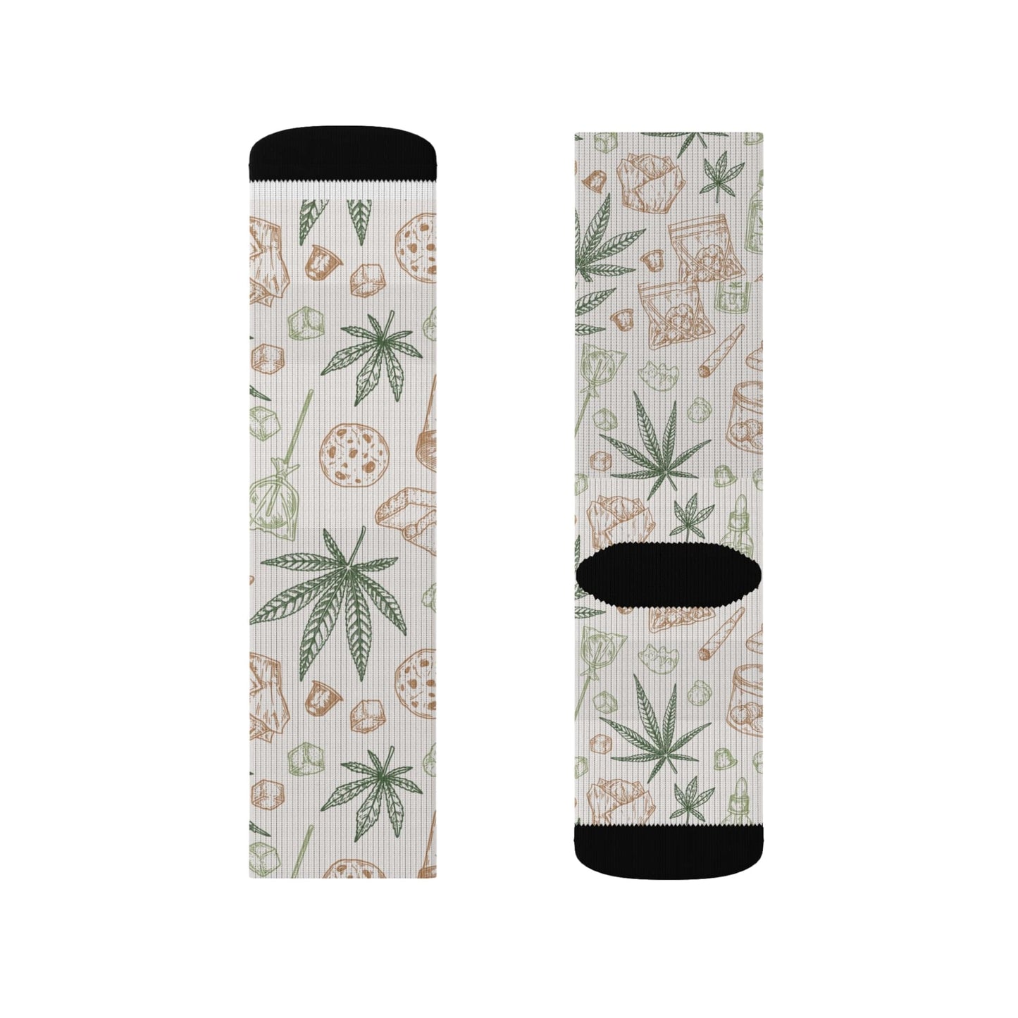 Retro Weed Socks