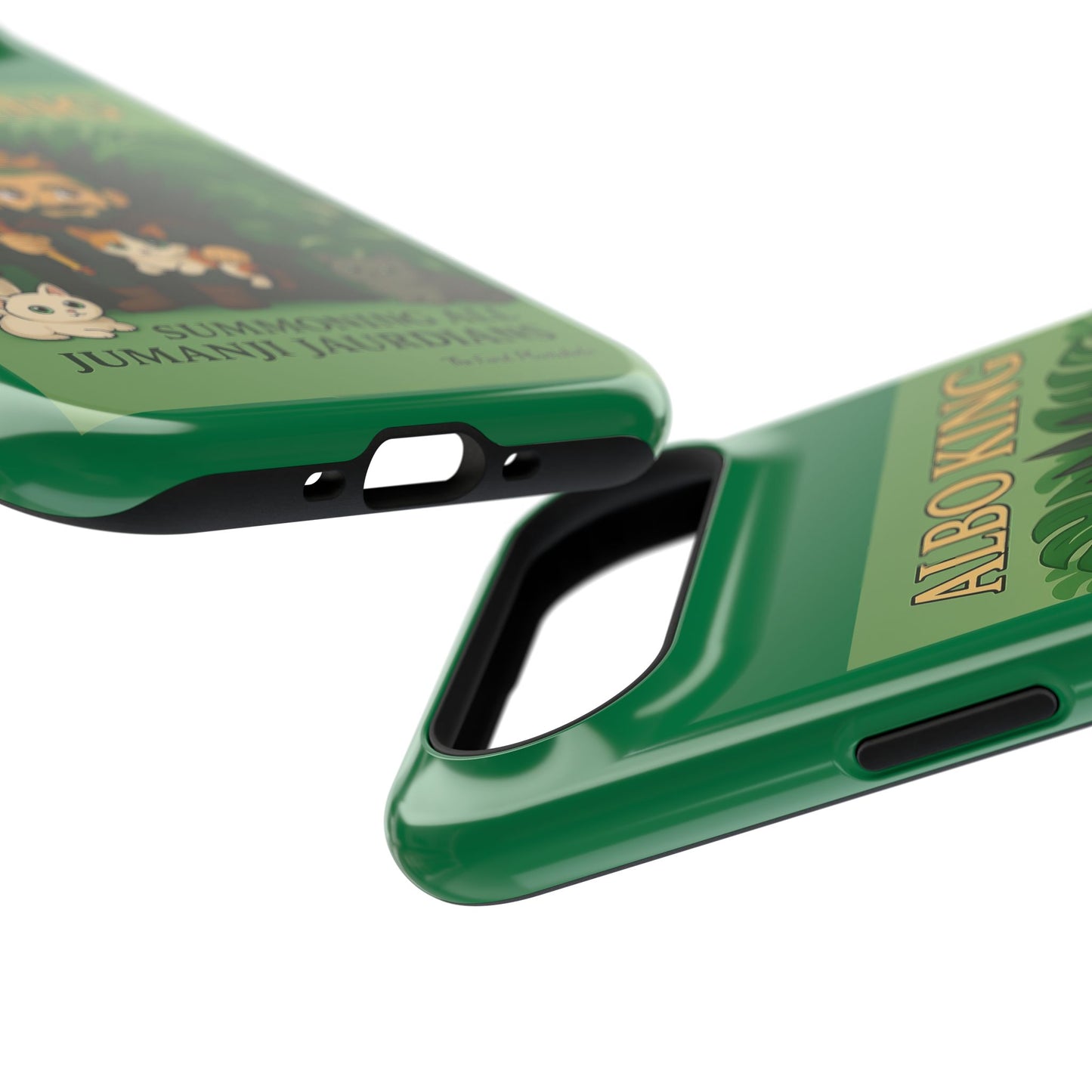 Impact-Resistant Phone Case — "Albo King" Jumanji Guardian Design