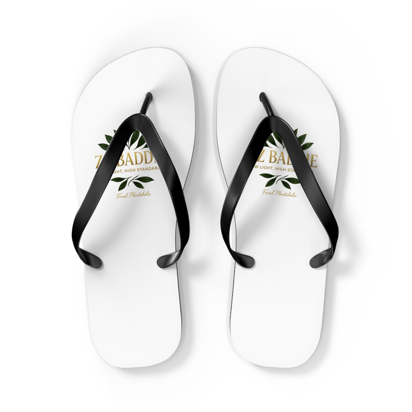 Tropical Flip Flops for Summer Vibes | Beachwear, Vacation Footwear, Casual Slippers, Outdoor Sandals, Custom Footwear