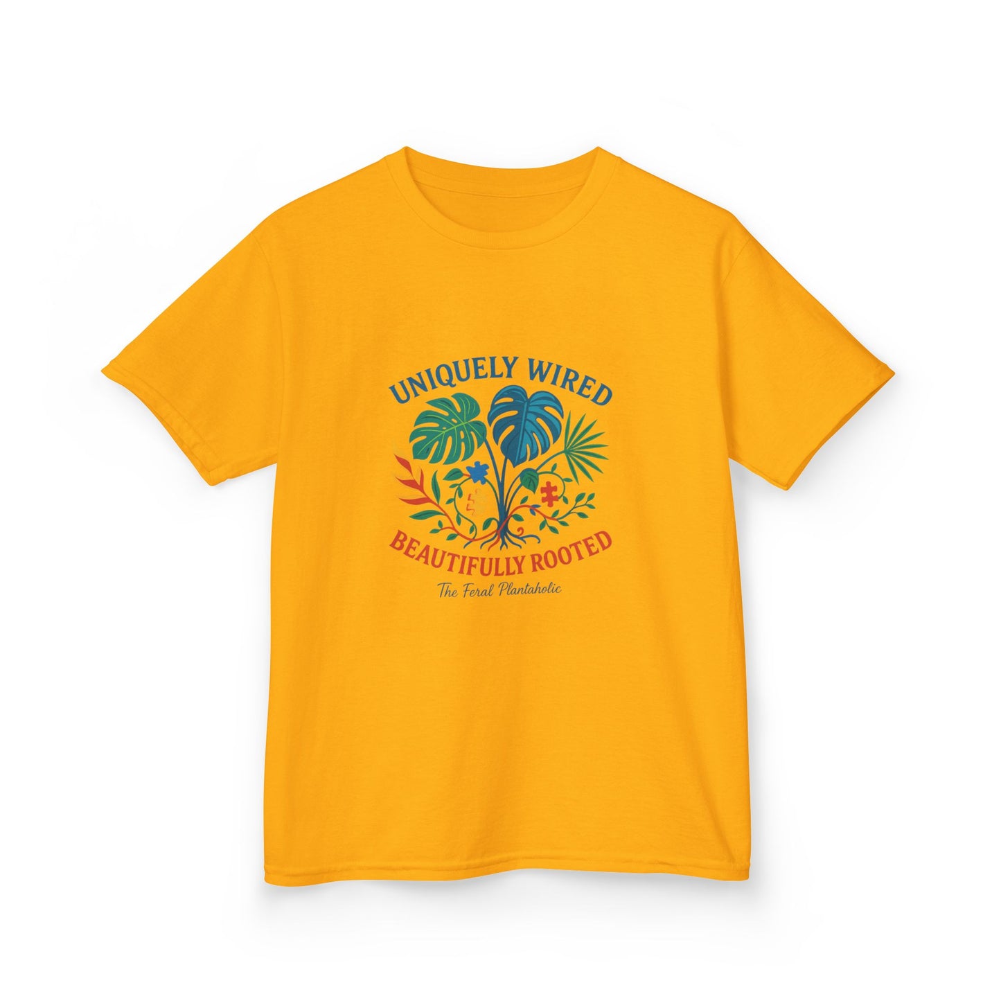 Kids Botanical Nature Tee - Uniquely Wired, Beautifully Rooted