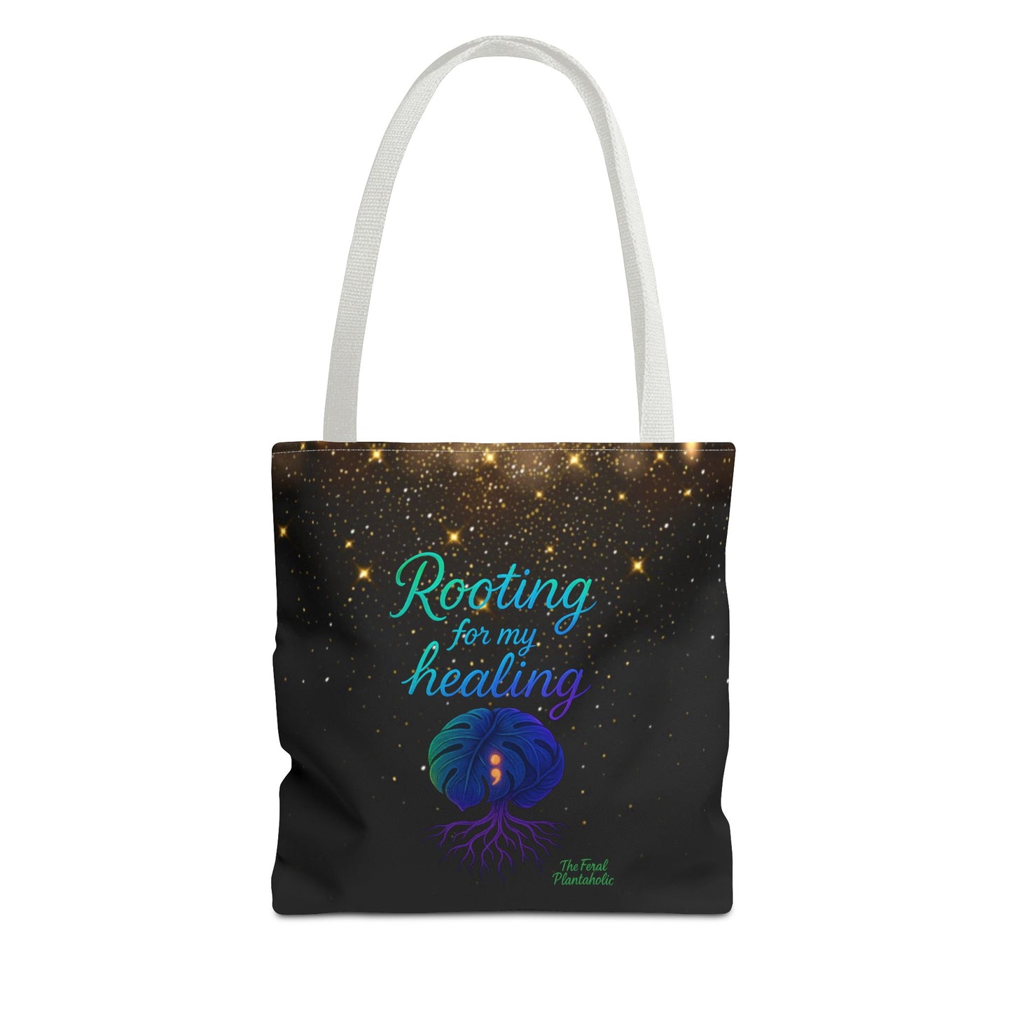 Healing Affirmation Tote Bag, Empowering Tote, Gift for Wellness, Inspirational Bag, Motivational Tote, Self-Care Accessory