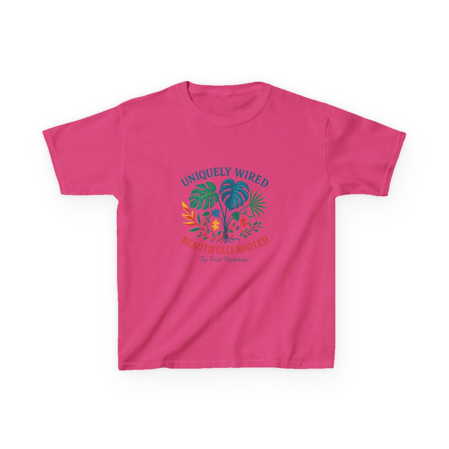 Kids Botanical Nature Tee - Uniquely Wired, Beautifully Rooted