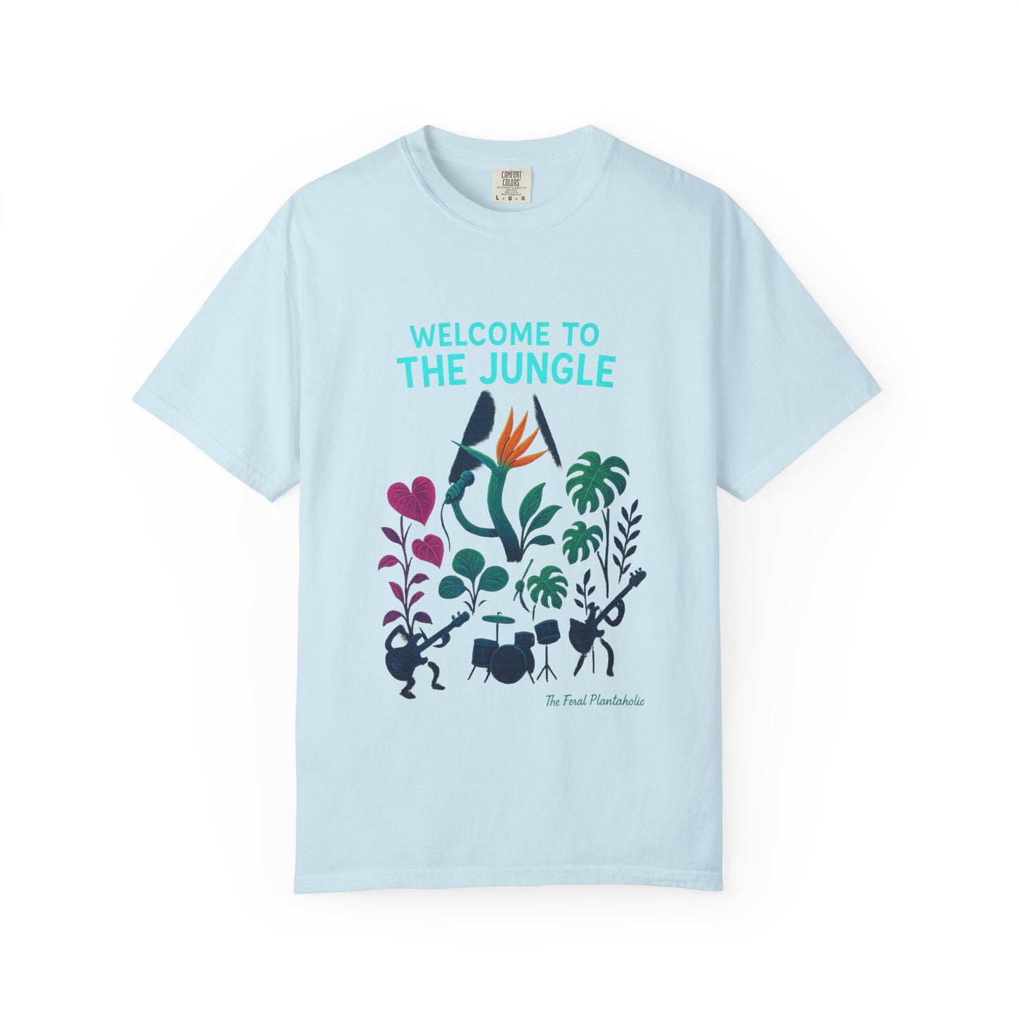 Welcome to the Jungle T-Shirt - Vibrant Unisex Tees for Nature Lovers, Music Festivals, Summer, Gifts, Eco-Friendly Fashion