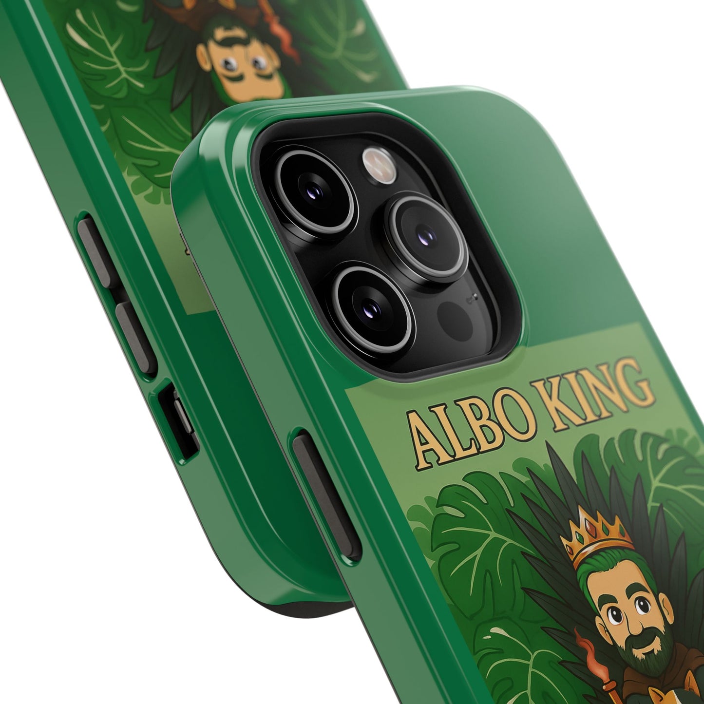 Impact-Resistant Phone Case — "Albo King" Jumanji Guardian Design