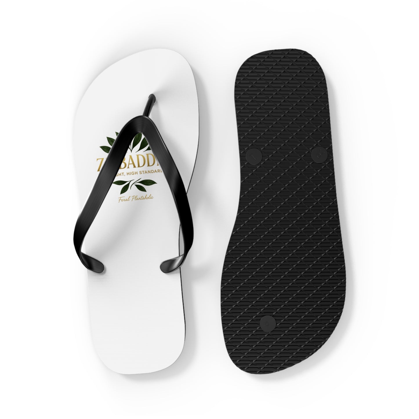 Tropical Flip Flops for Summer Vibes | Beachwear, Vacation Footwear, Casual Slippers, Outdoor Sandals, Custom Footwear