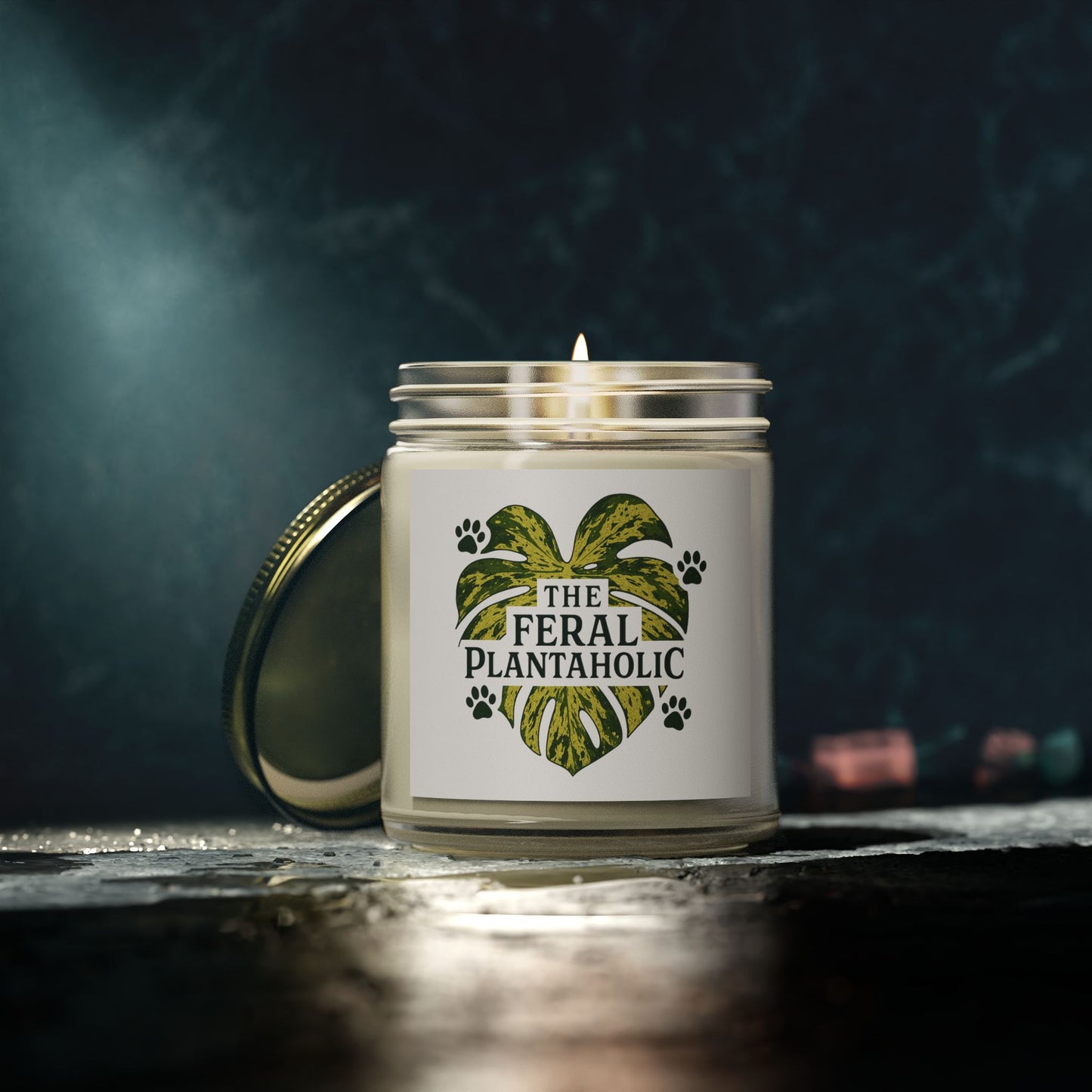 Feral Plantaholic Scented Candles, Aromatherapy, Eco-Friendly, Home Decor, Gifts for Plant Lovers