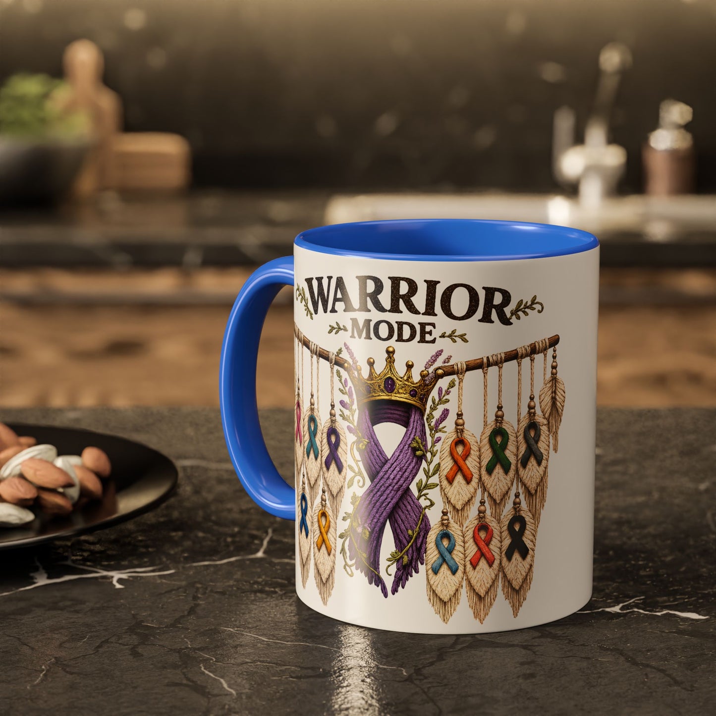 Cancer Awareness Dreamcatcher Coffee Mug (11oz, 15oz)