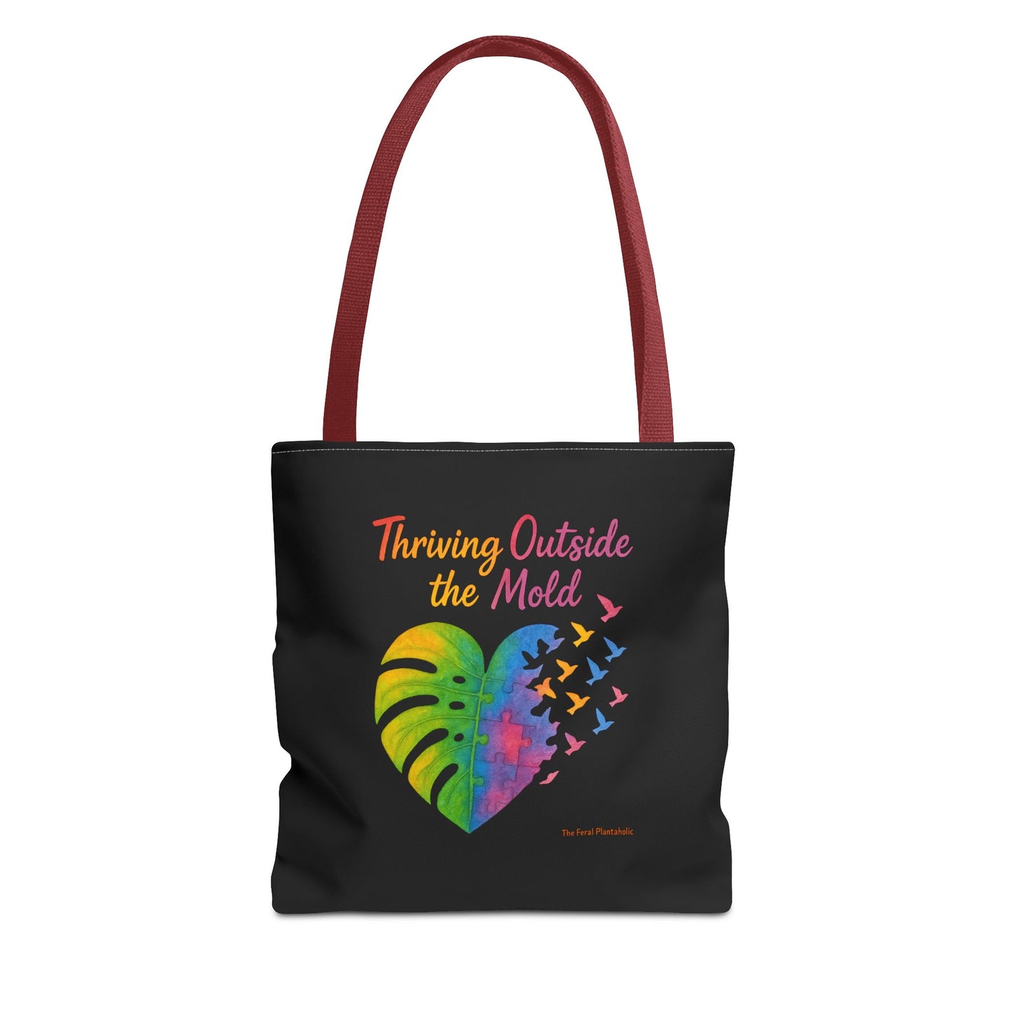 Vibrant Motivational Tote Bag | Thriving Outside the Mold | Eco-Friendly Bag, Inspirational Gift, Beach Tote, Everyday Carryall