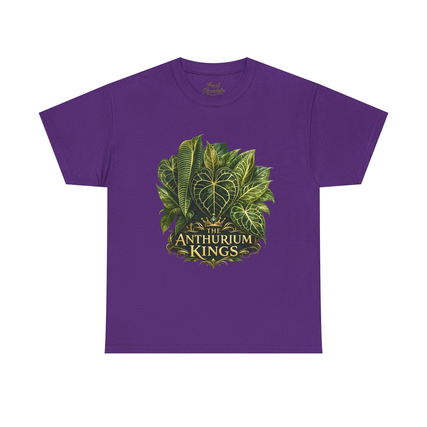 Anthurium Kings Tee — Botanical Green Leaf Plant Lover T-Shirt
