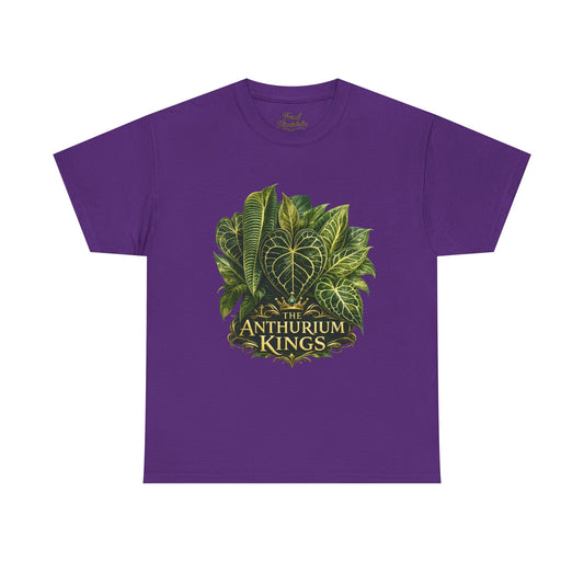 Anthurium Kings Tee — Botanical Green Leaf Plant Lover T-Shirt