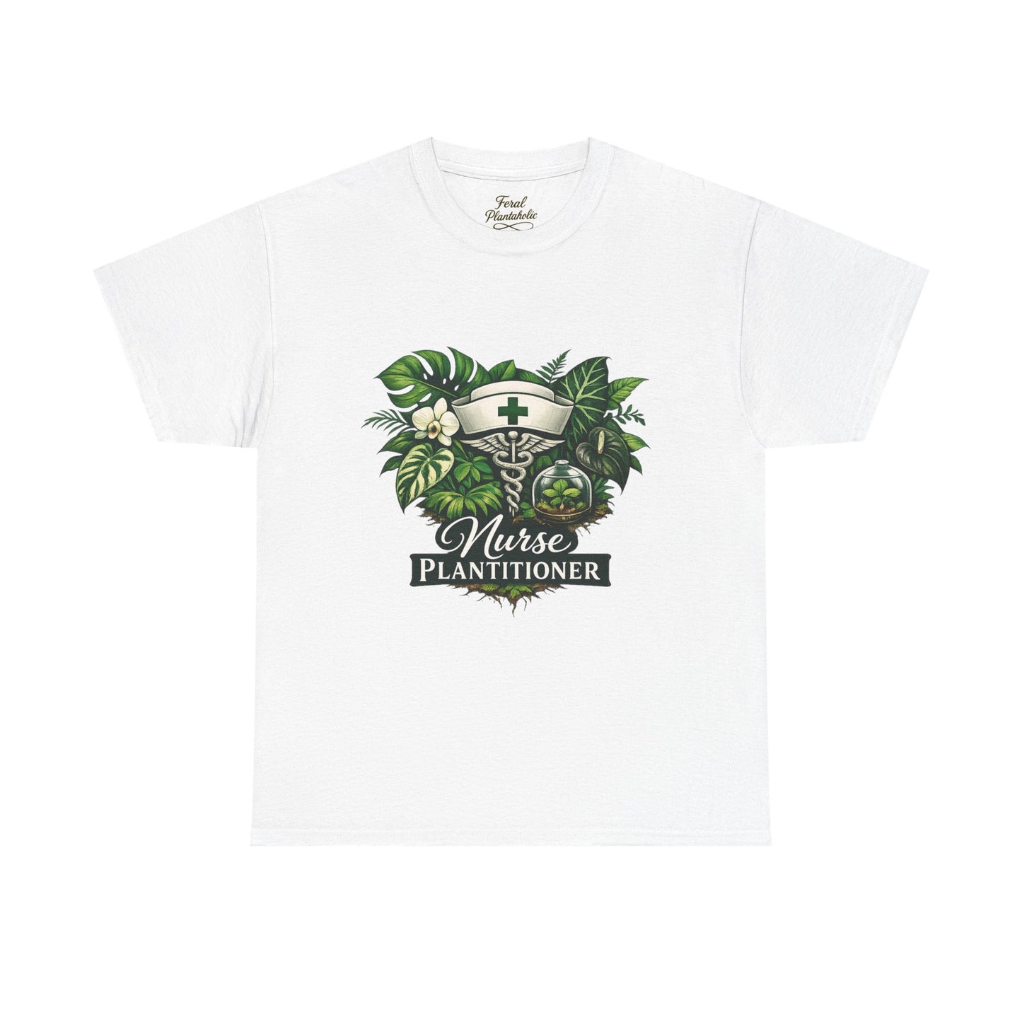 Nurse Plantitioner T‑Shirt — Botanical Nurse Graphic Tee