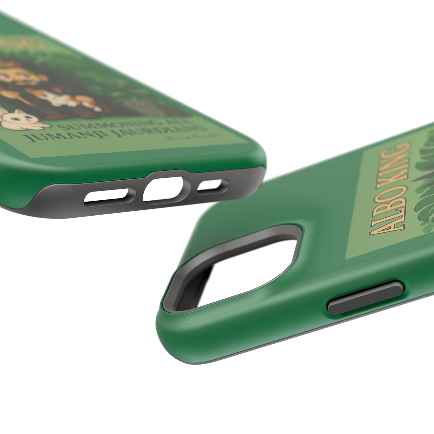 Impact-Resistant Phone Case — "Albo King" Jumanji Guardian Design