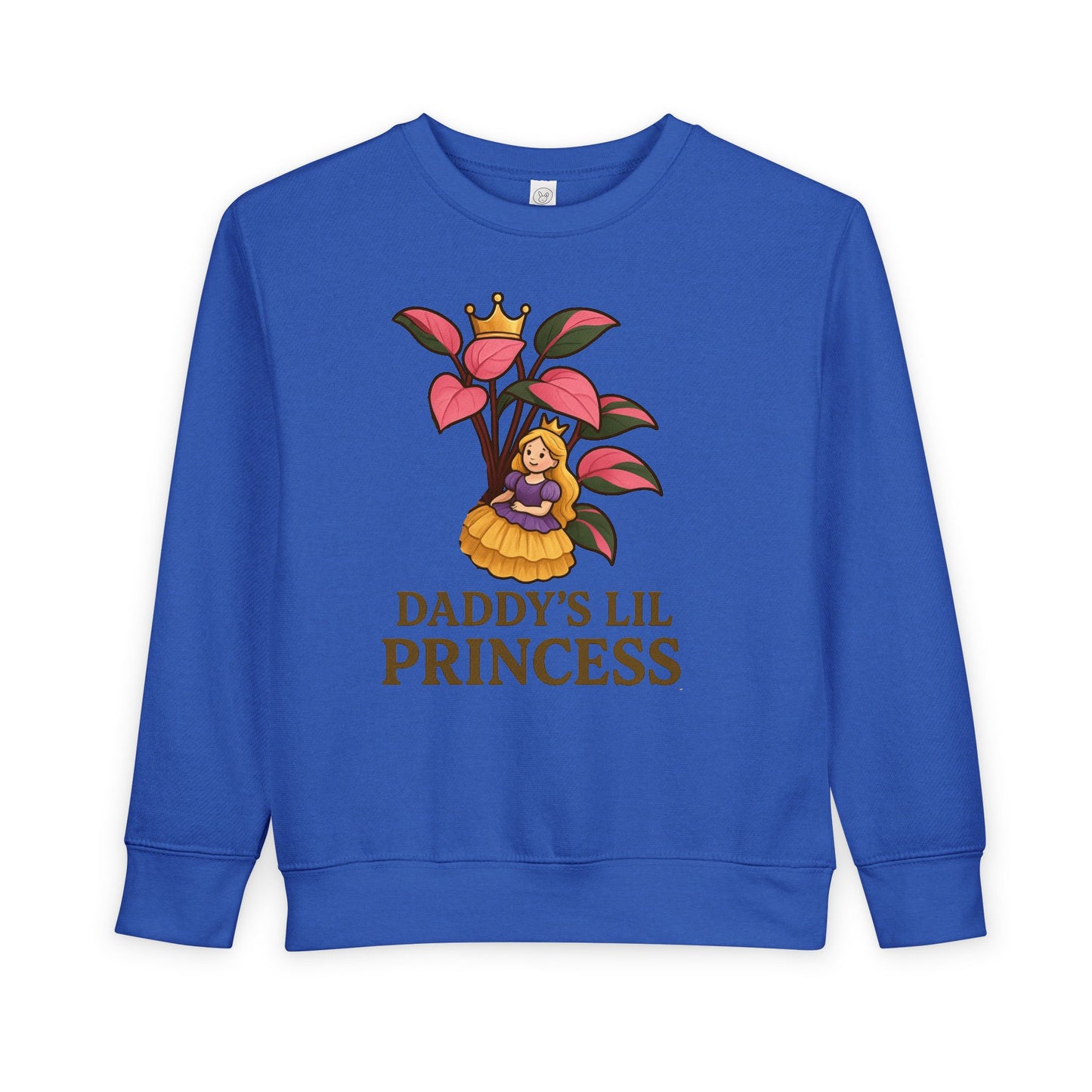 Toddler Sweatshirt - Daddy's Lil Princess, Cute Kids Sweatshirt, Toddler Gifts, Birthday Apparel, Little Princess Outfit, Baby Shower Gift