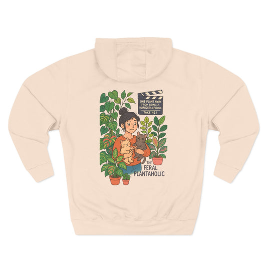 Cozy Feral Plant Parent Hoodie, Nature Lover Gift, Cute Pet Enthusiast Sweatshirt, Perfect for Plant Lovers, Eco-Friendly Fashion