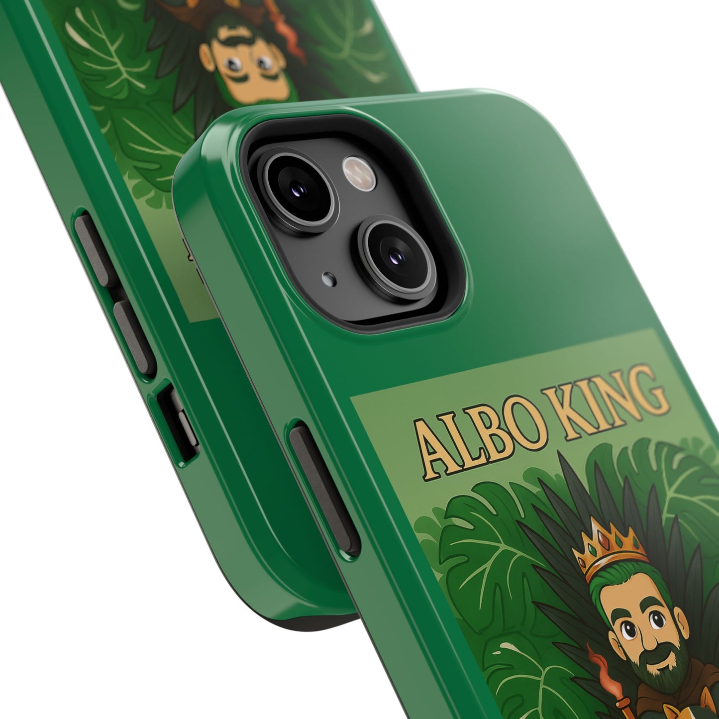Impact-Resistant Phone Case — "Albo King" Jumanji Guardian Design