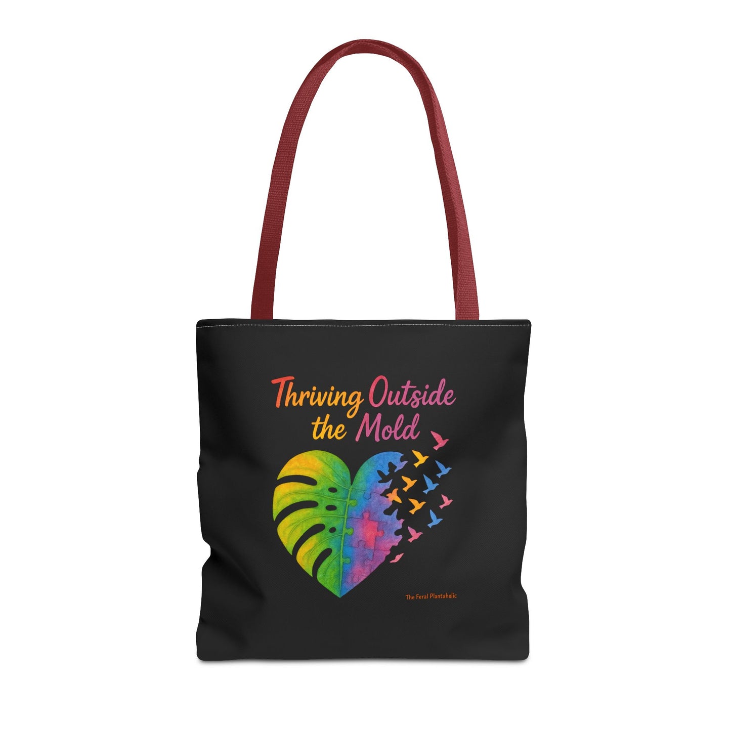 Vibrant Motivational Tote Bag | Thriving Outside the Mold | Eco-Friendly Bag, Inspirational Gift, Beach Tote, Everyday Carryall