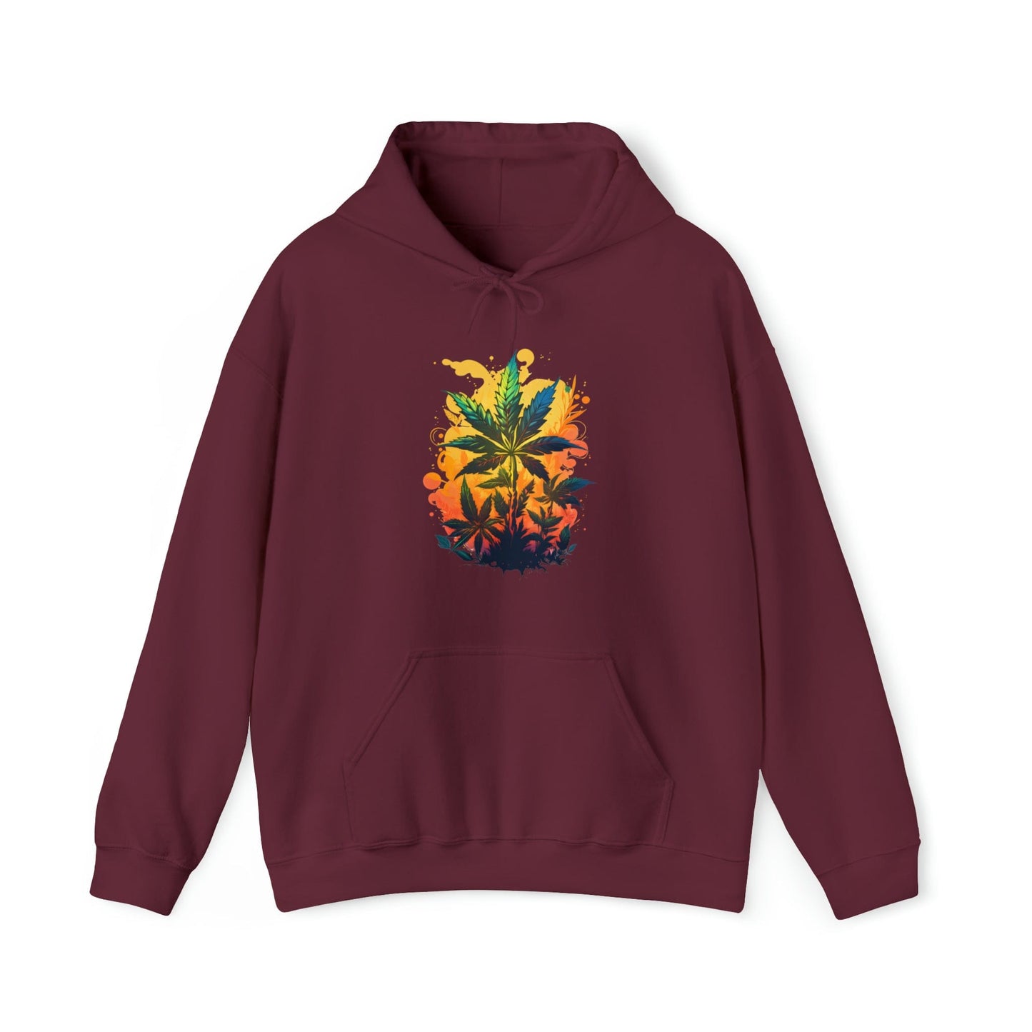 Warm Paradise Cannabis Hoodie