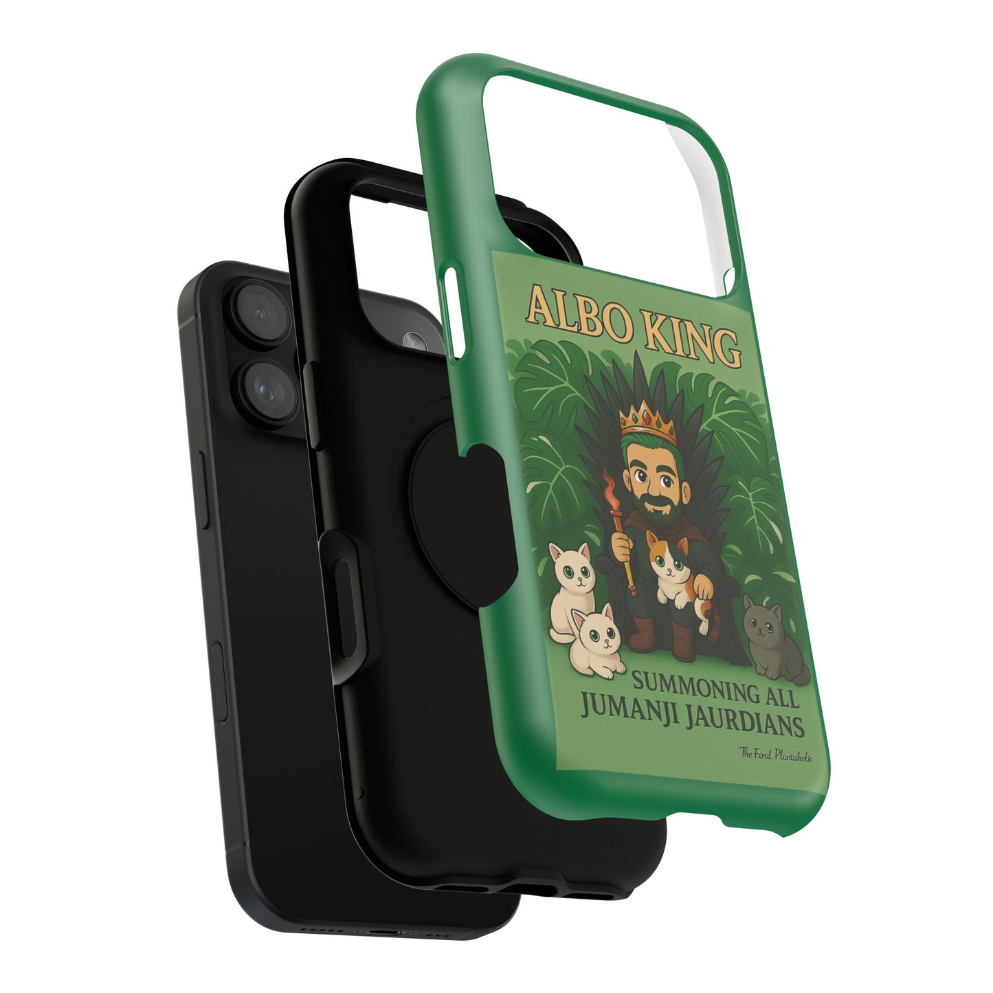 Impact-Resistant Phone Case — "Albo King" Jumanji Guardian Design