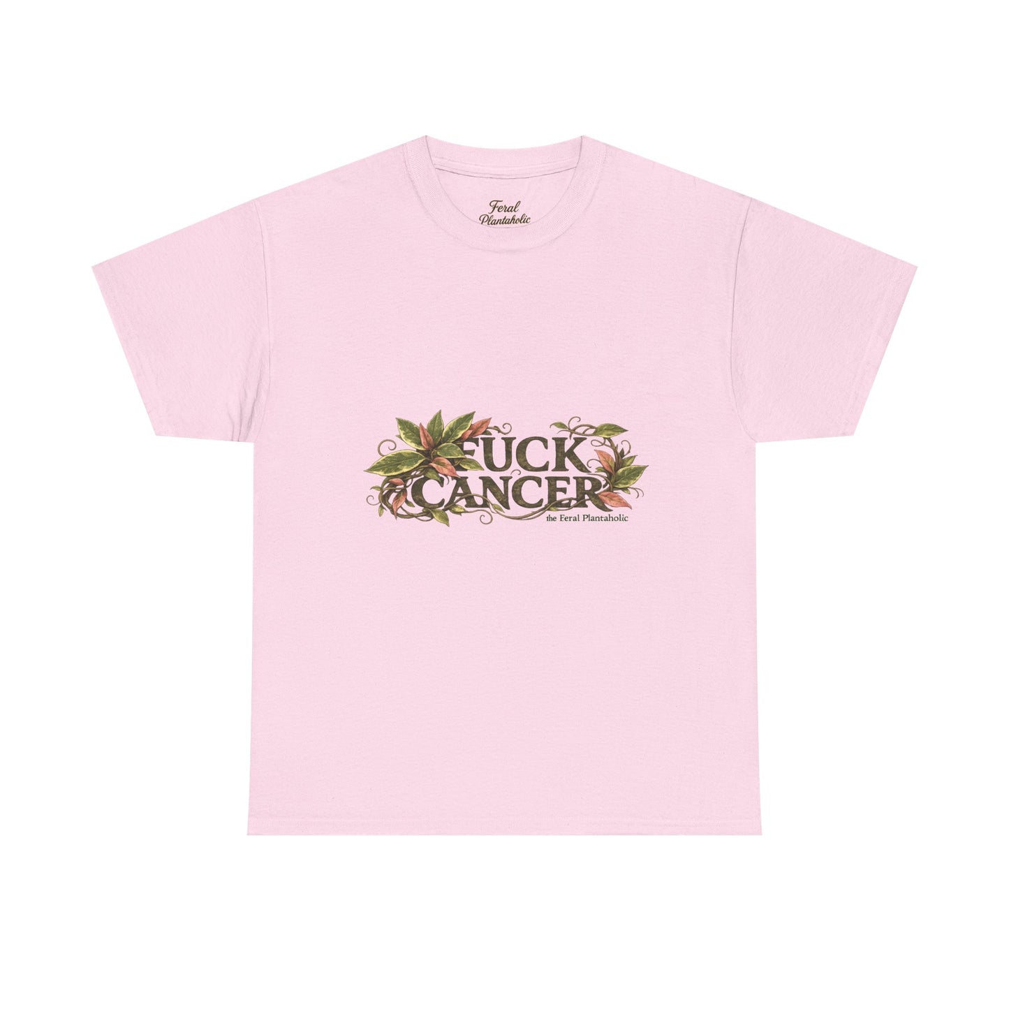 Cancer Survivor Floral Tee — "Fuck Cancer" Awareness T‑Shirt
