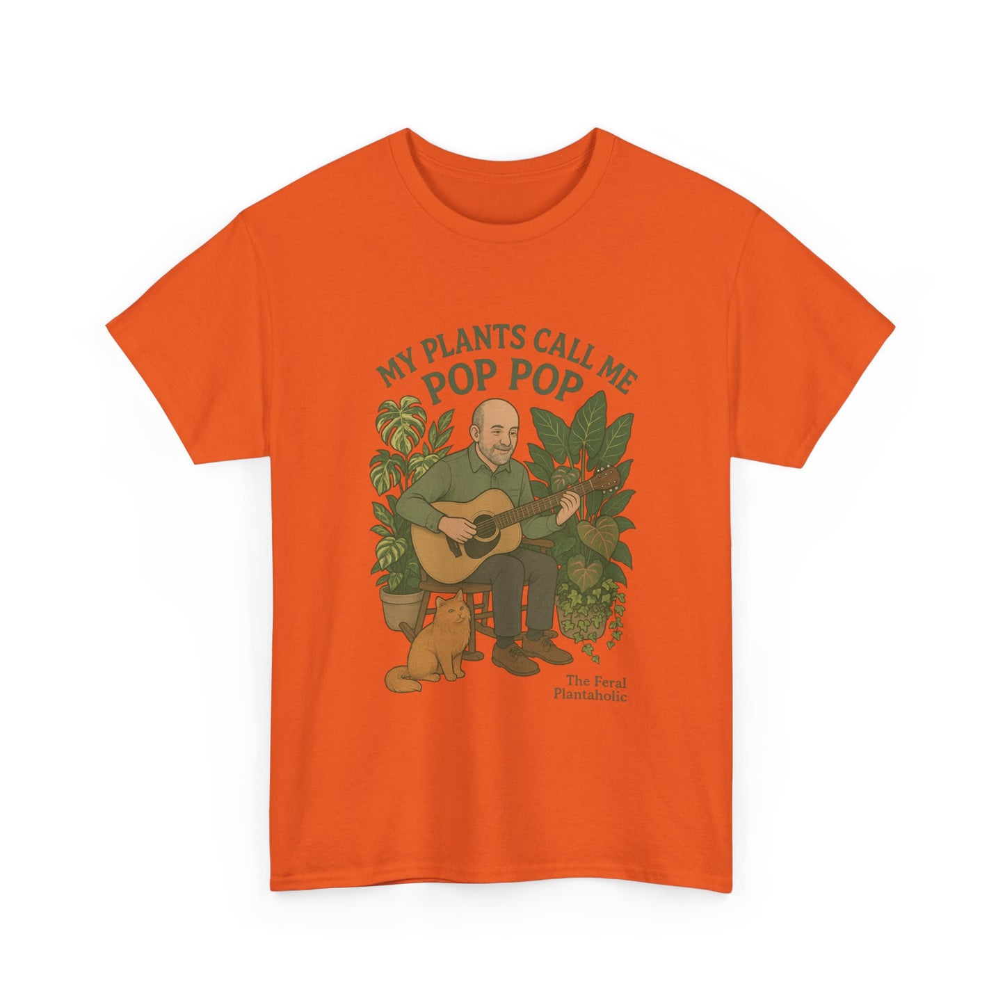 My Plants Call Me Pop Pop Tee, Unisex Cotton Shirt for Plant Lovers, Gift for Father's Day, Gardening T-Shirt, Casual Everyday Wear, [...]