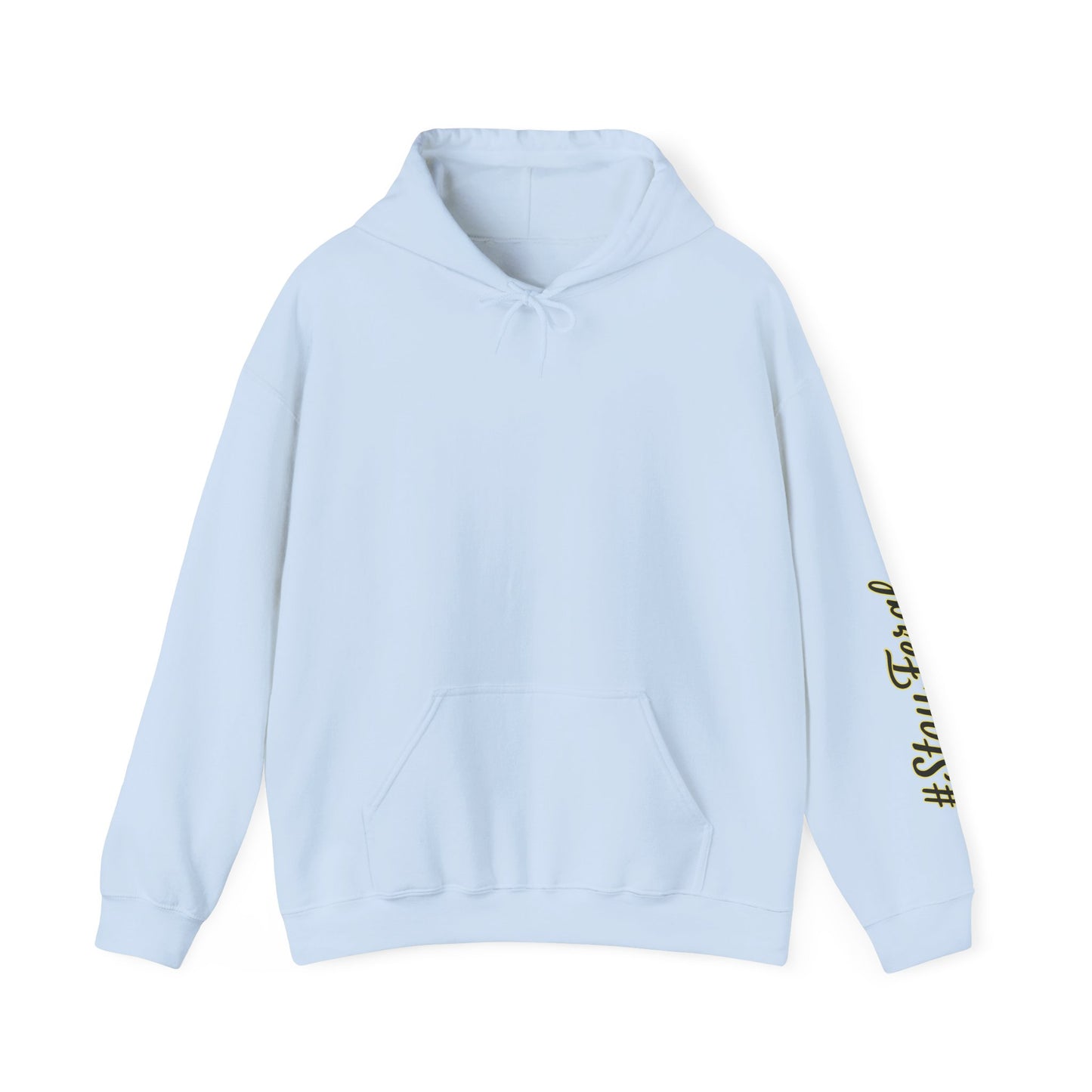 Hoodie — "I Buy My Myself Flowers" Floral Graphic Hoodie with #staypeace Sleeve