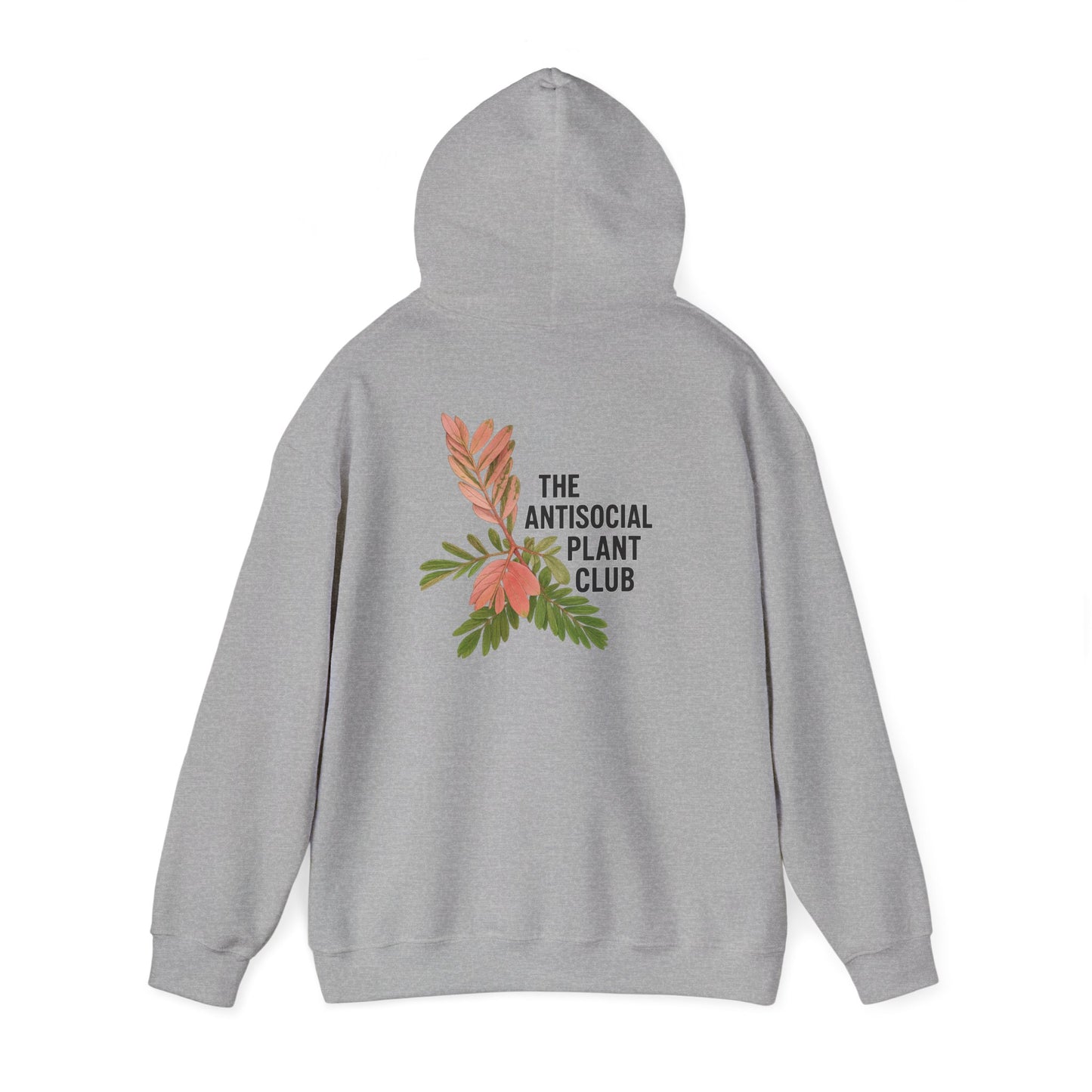 The Antisocial Plant Club Hoodie – Botanical Graphic Pullover