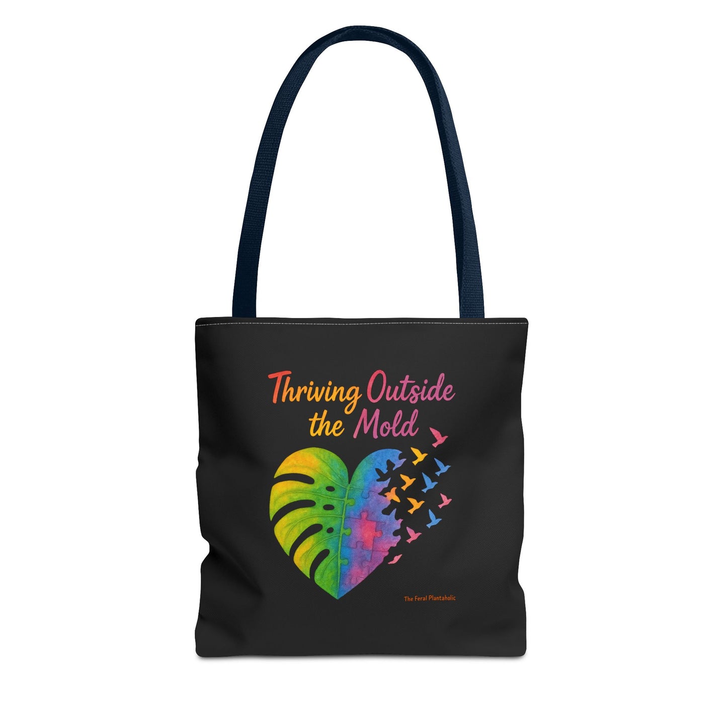Vibrant Motivational Tote Bag | Thriving Outside the Mold | Eco-Friendly Bag, Inspirational Gift, Beach Tote, Everyday Carryall