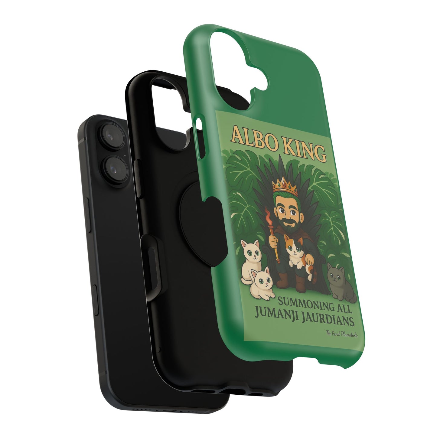 Impact-Resistant Phone Case — "Albo King" Jumanji Guardian Design