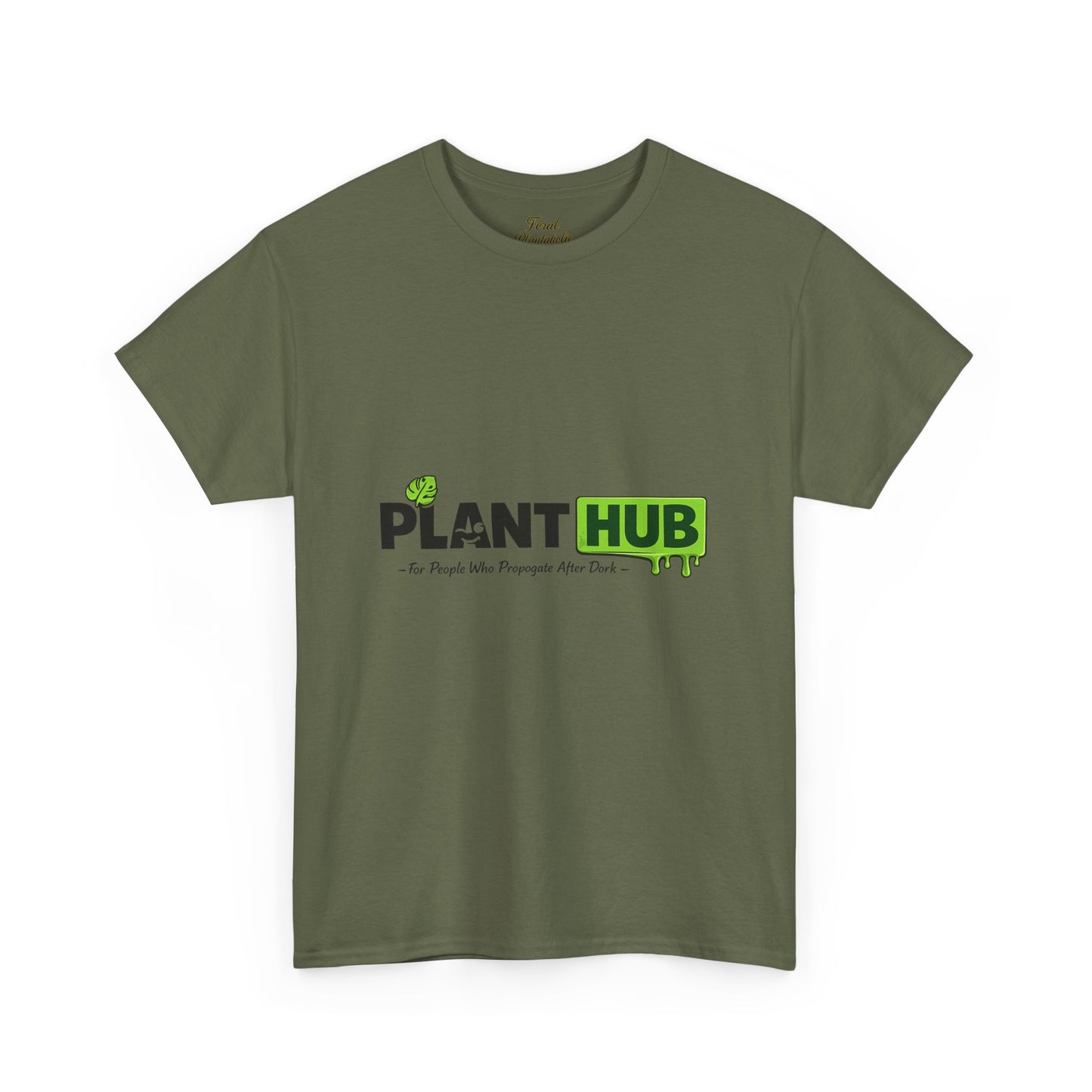 Plant Hub Logo T‑Shirt — Plant Lover Garden Tee