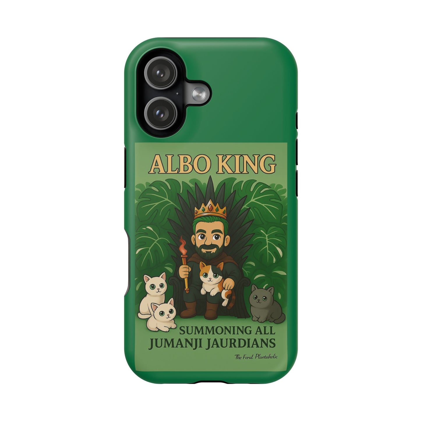 Impact-Resistant Phone Case — "Albo King" Jumanji Guardian Design