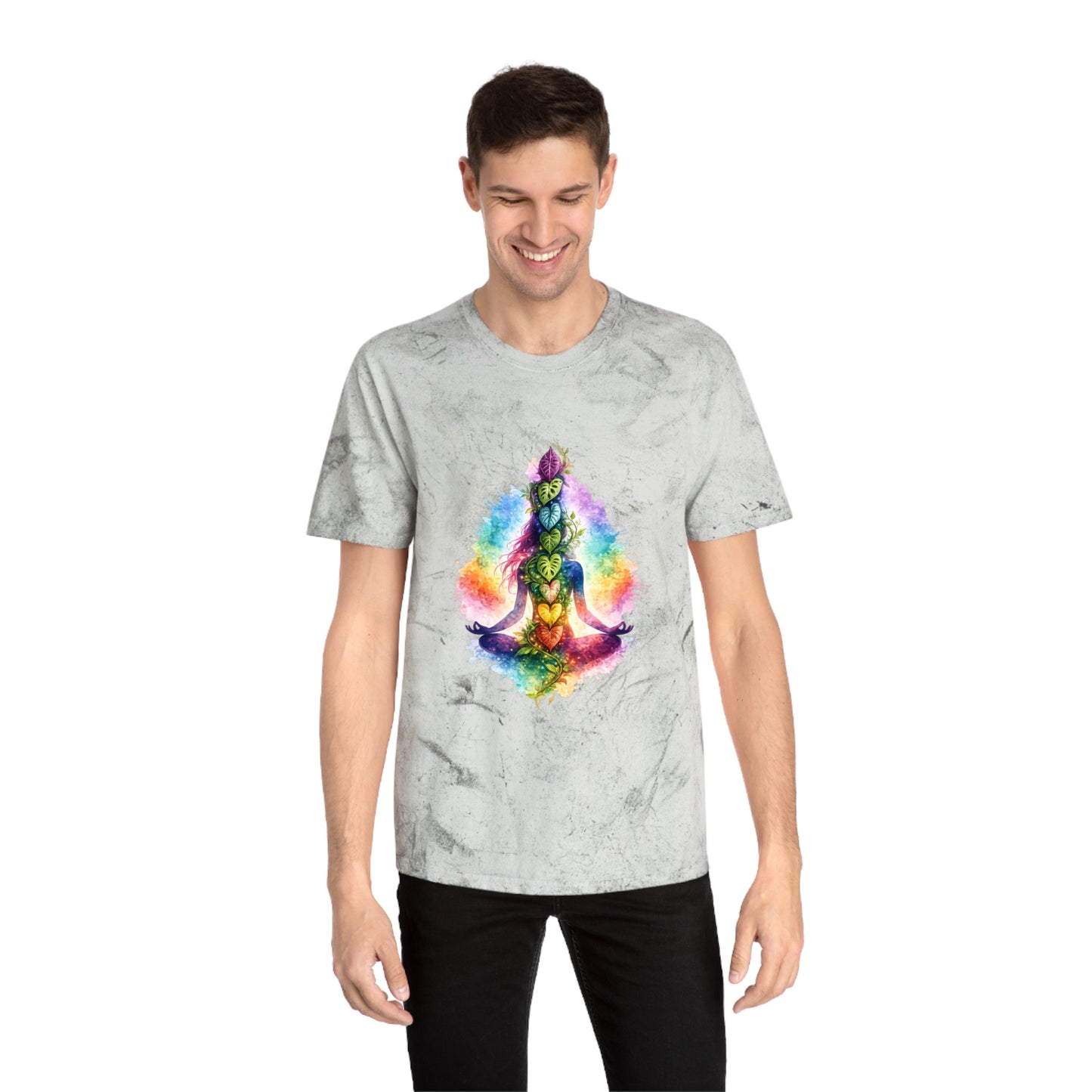Tie-Dye Chakra Meditation T-Shirt