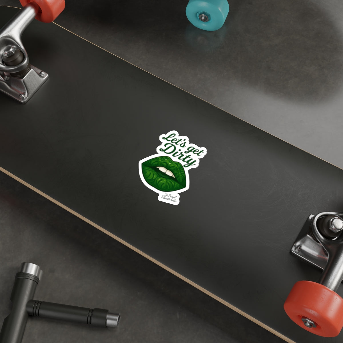 Let's Get Dirty Die-Cut Stickers for Plant Lovers